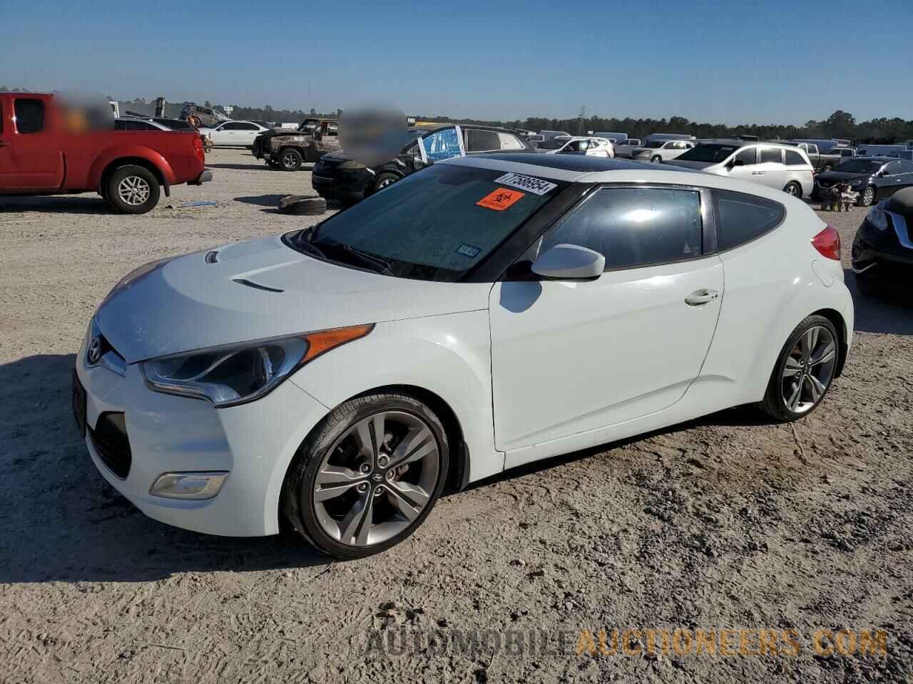 KMHTC6AD8CU054079 HYUNDAI VELOSTER 2012