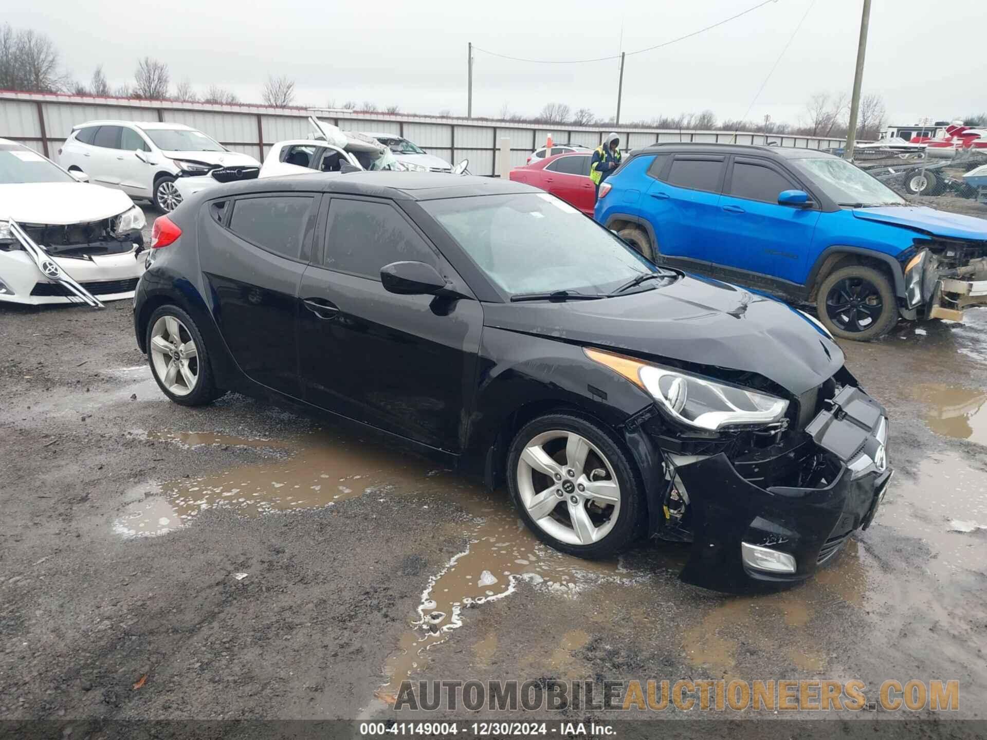 KMHTC6AD8EU211077 HYUNDAI VELOSTER 2014