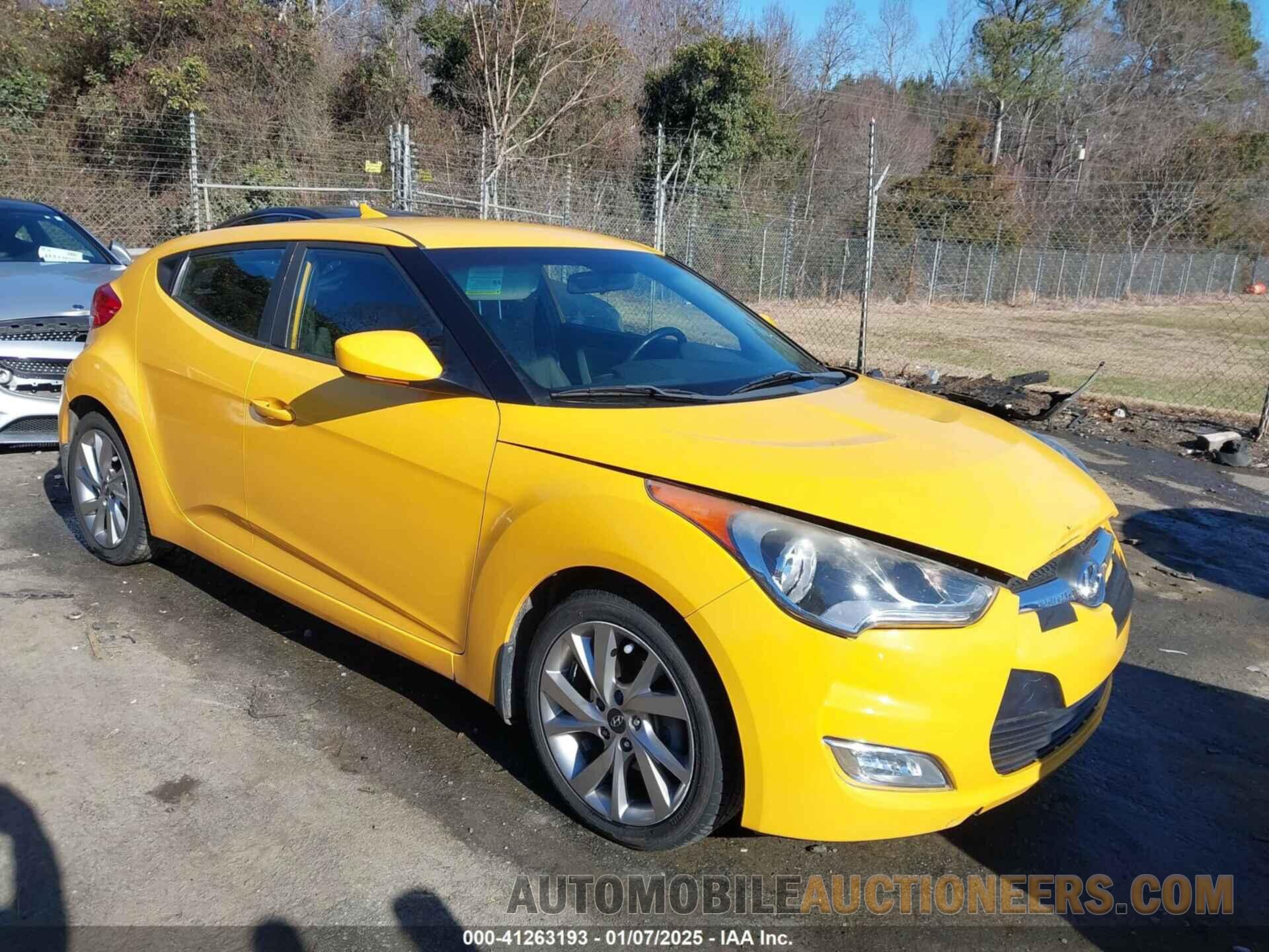 KMHTC6AD8HU316660 HYUNDAI VELOSTER 2017