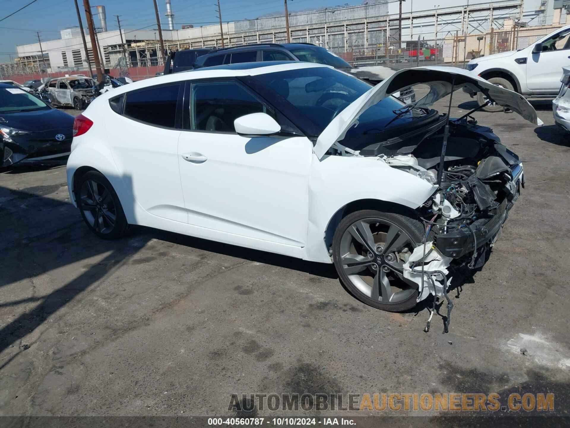 KMHTC6AD8HU323088 HYUNDAI VELOSTER 2017