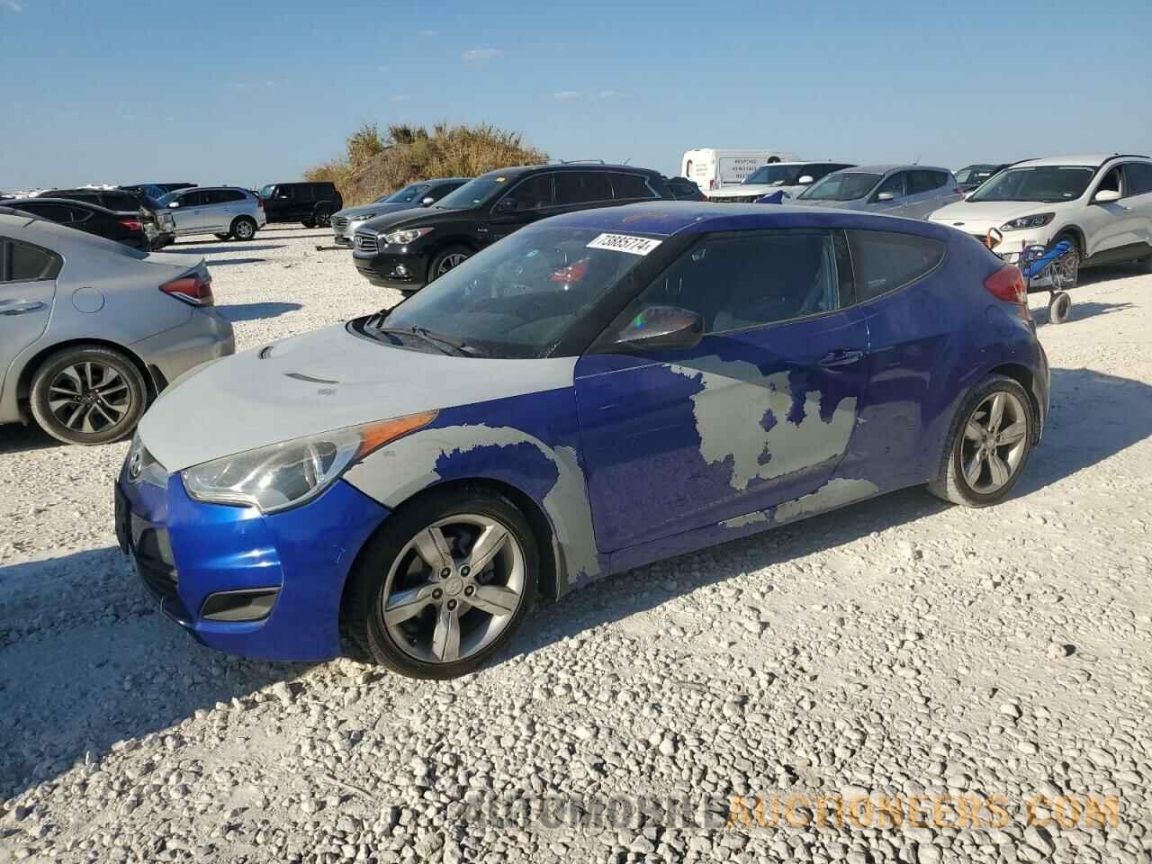 KMHTC6AD9CU030616 HYUNDAI VELOSTER 2012