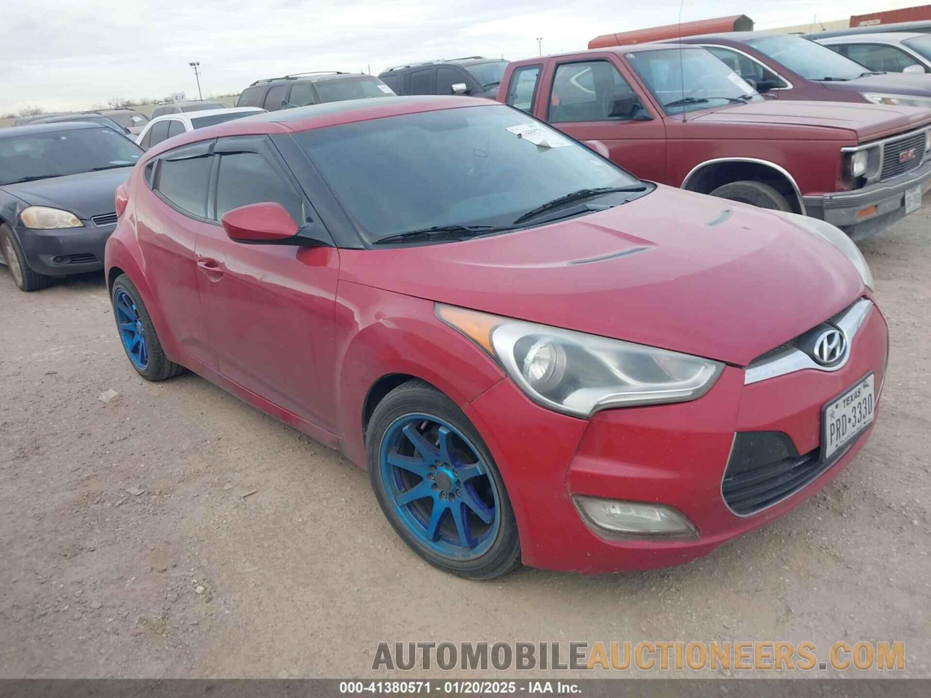 KMHTC6AD9CU066225 HYUNDAI VELOSTER 2012