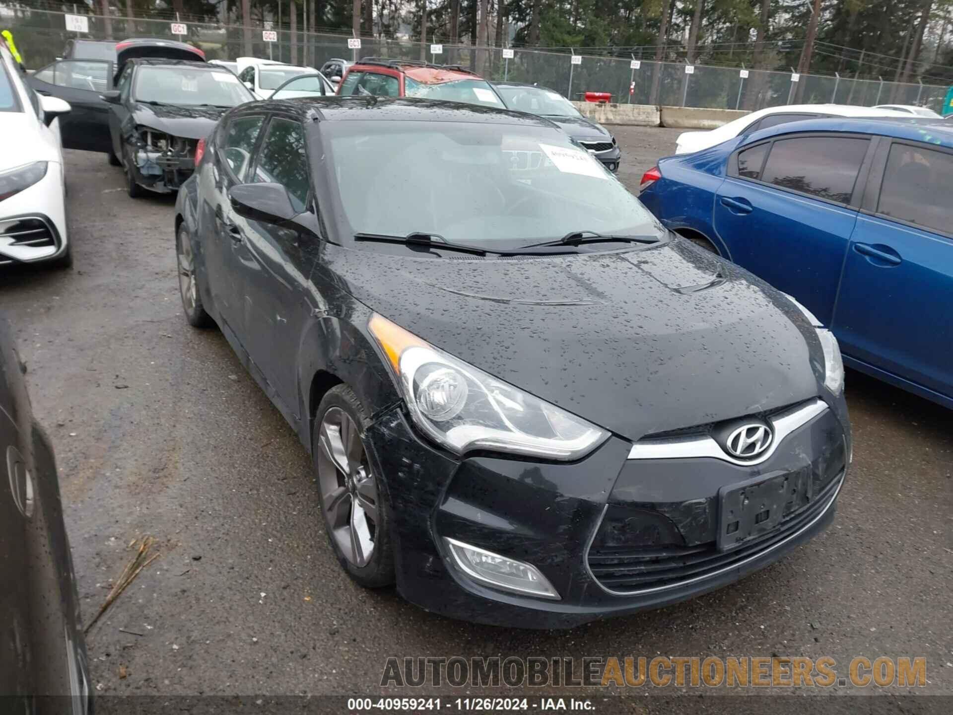 KMHTC6AD9EU186173 HYUNDAI VELOSTER 2014