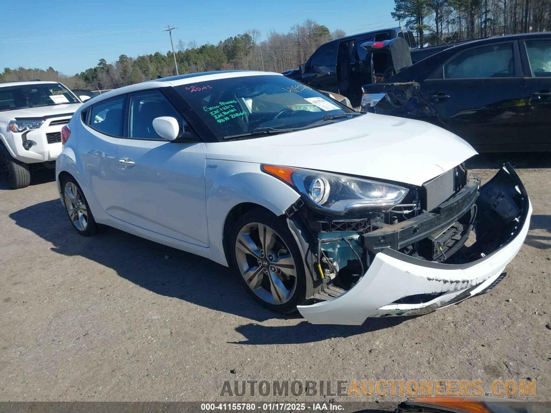 KMHTC6AD9HU321835 HYUNDAI VELOSTER 2017