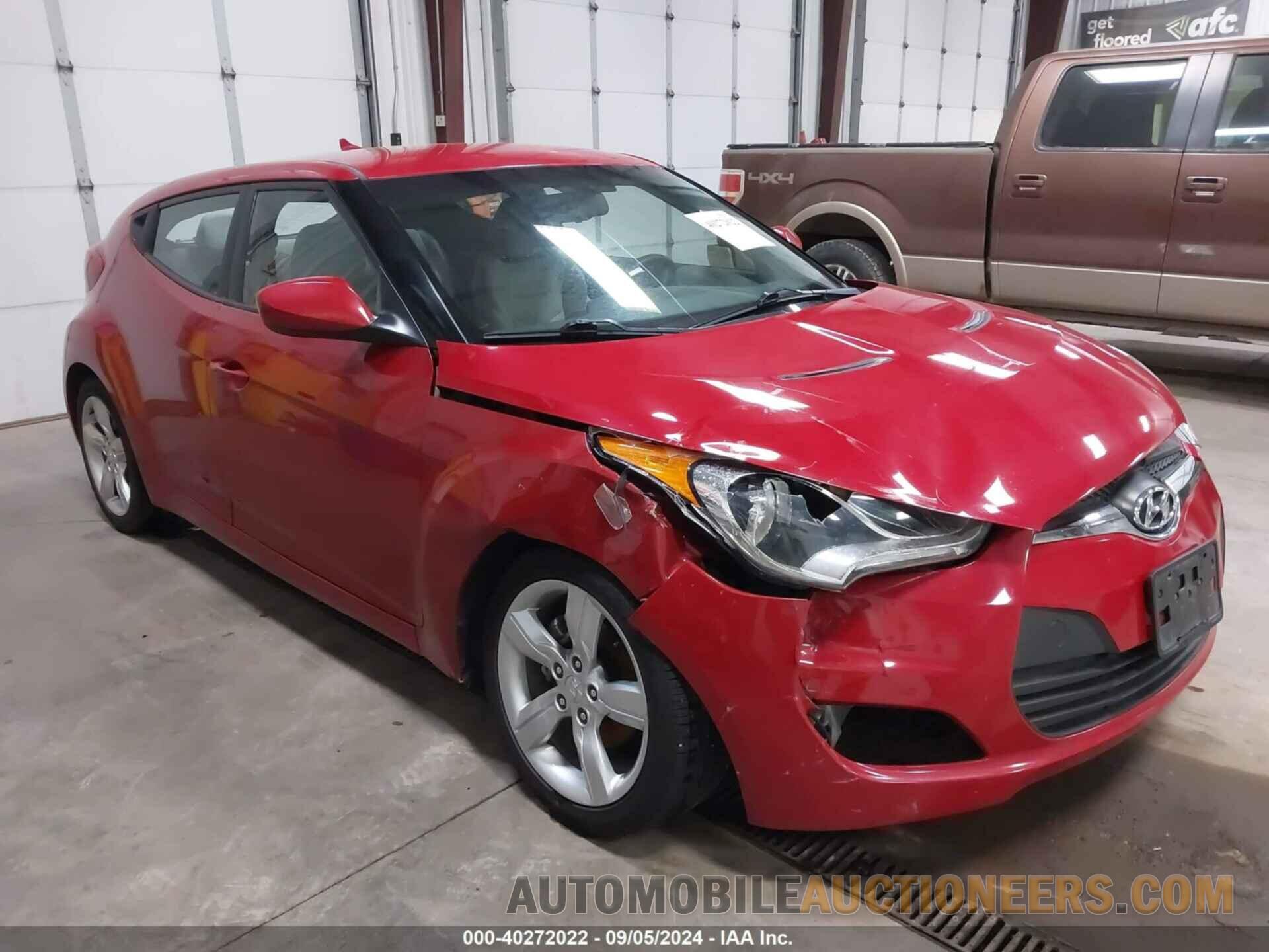 KMHTC6ADXCU026302 HYUNDAI VELOSTER 2012