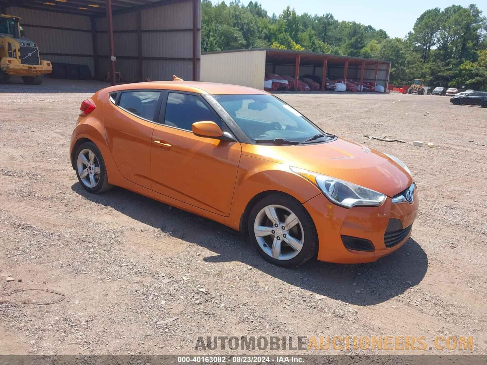 KMHTC6ADXCU042841 HYUNDAI VELOSTER 2012