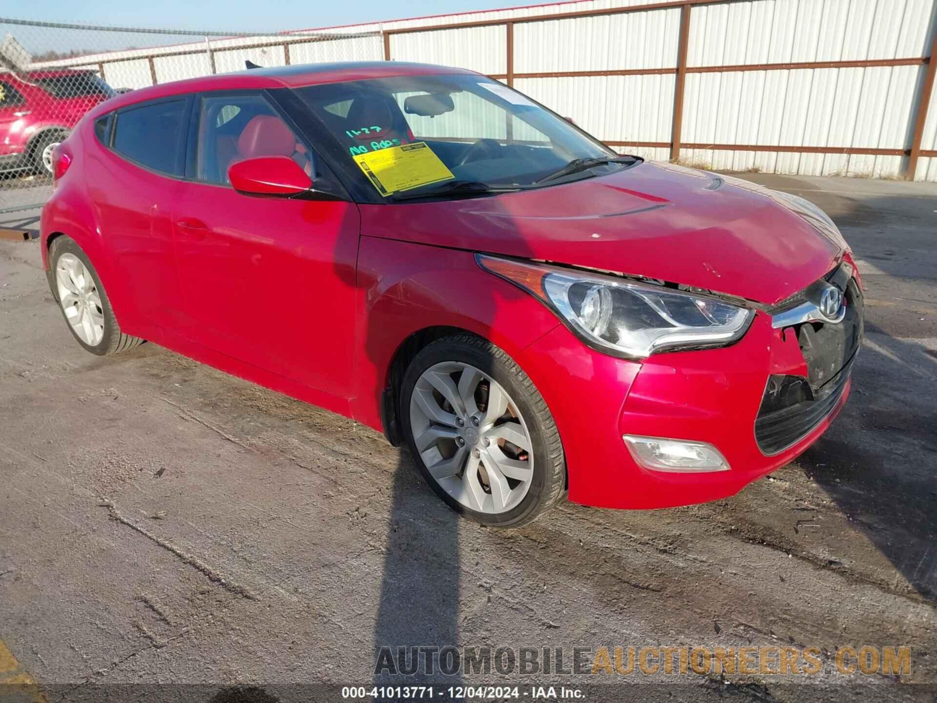 KMHTC6ADXCU071305 HYUNDAI VELOSTER 2012