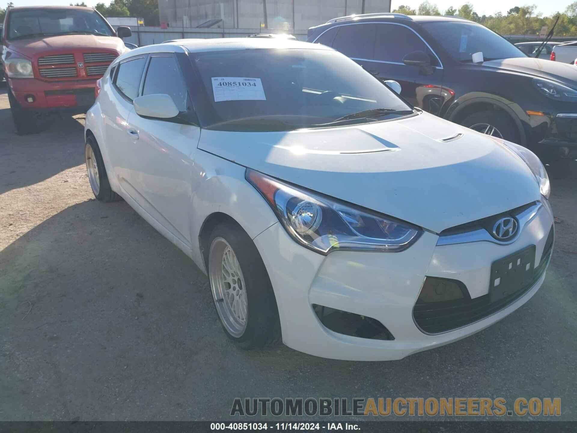 KMHTC6ADXCU077816 HYUNDAI VELOSTER 2012