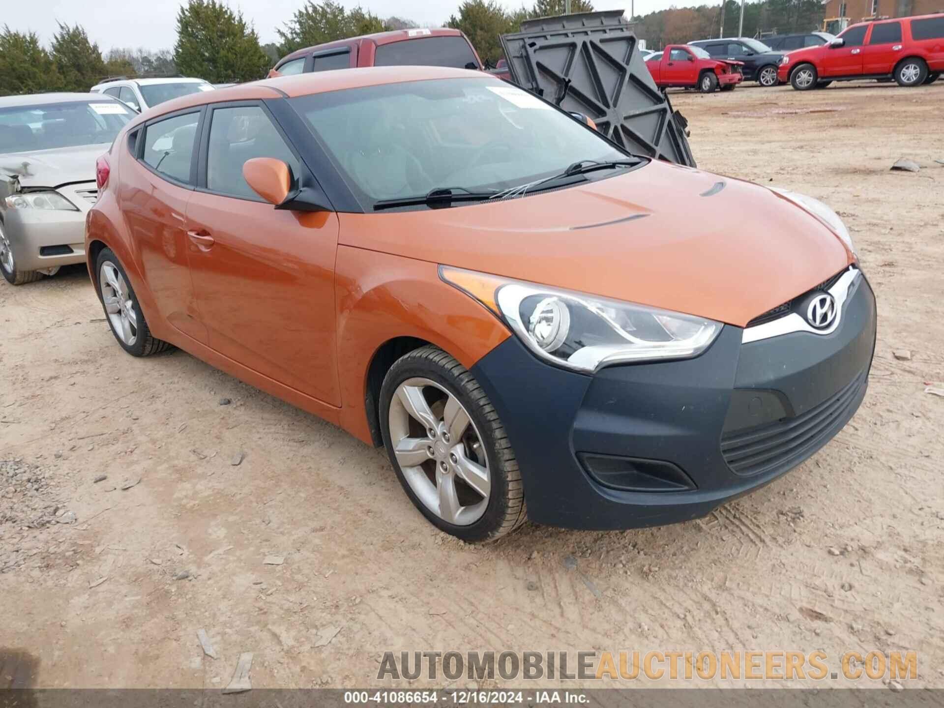 KMHTC6ADXDU102814 HYUNDAI VELOSTER 2013