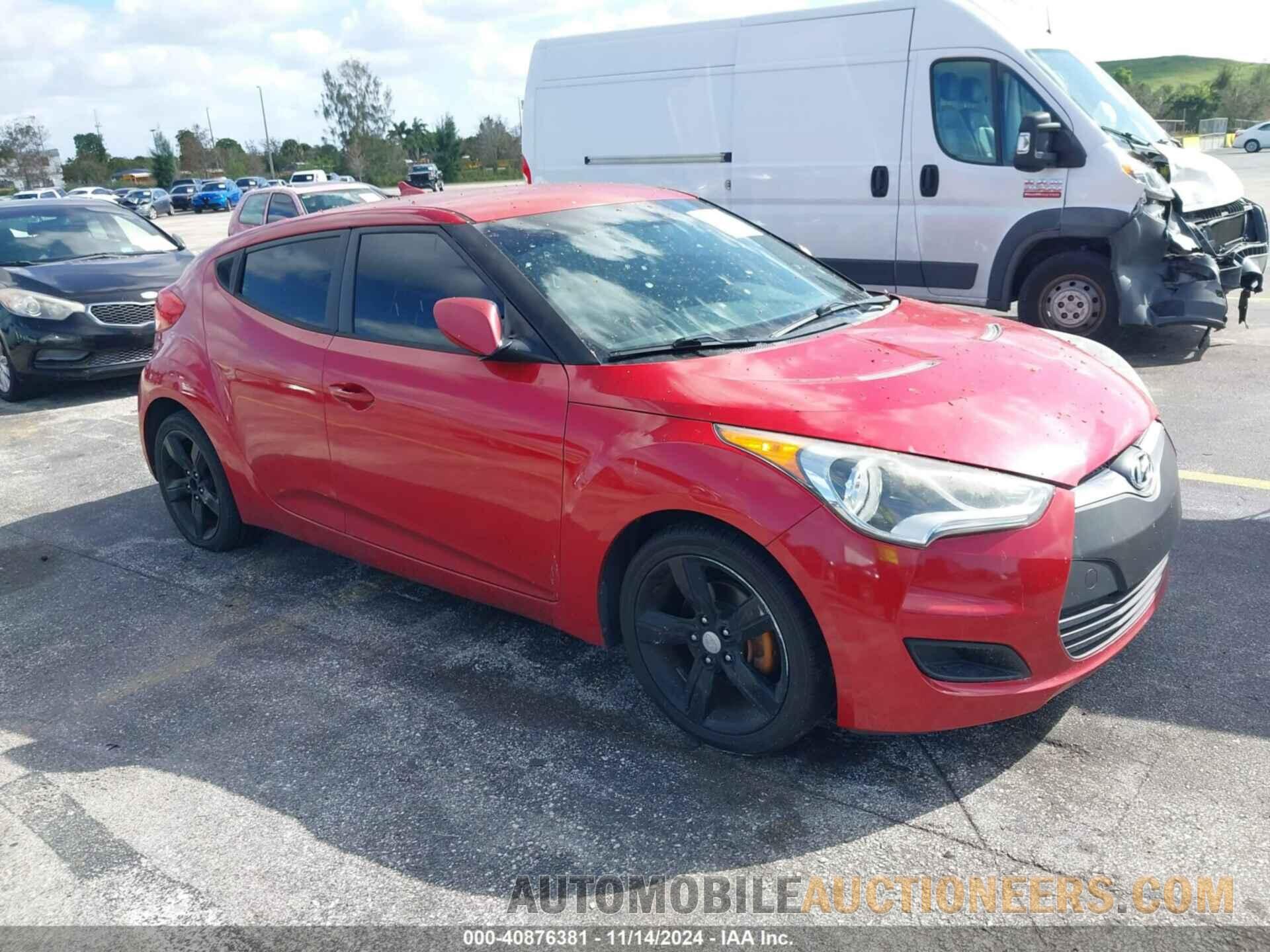 KMHTC6ADXFU224592 HYUNDAI VELOSTER 2015