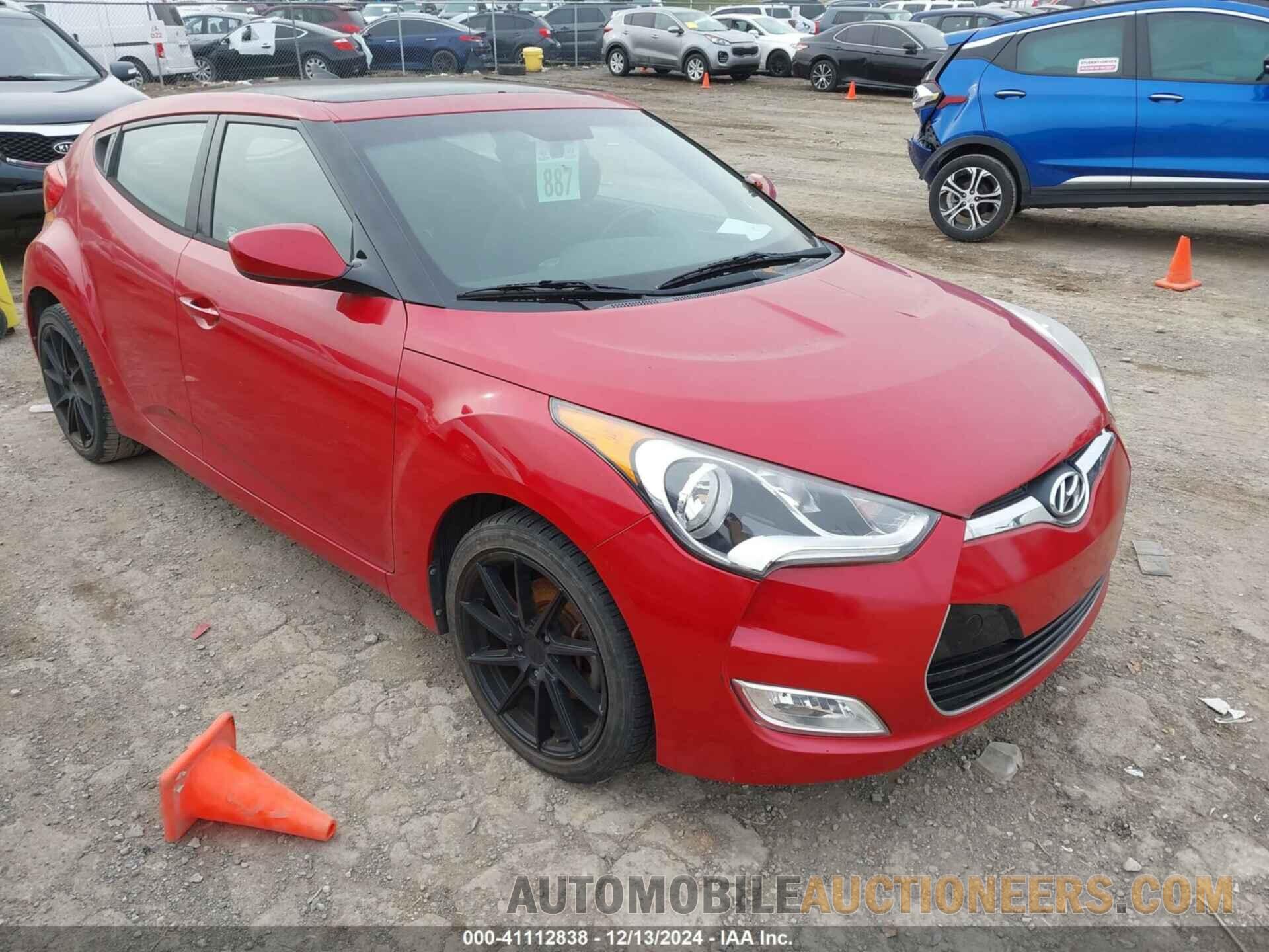 KMHTC6ADXGU264656 HYUNDAI VELOSTER 2016