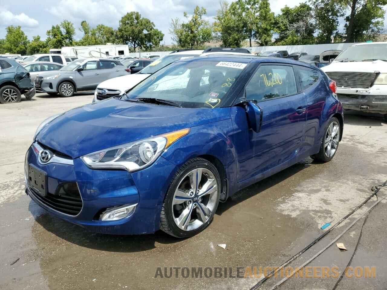 KMHTC6ADXHU320192 HYUNDAI VELOSTER 2017