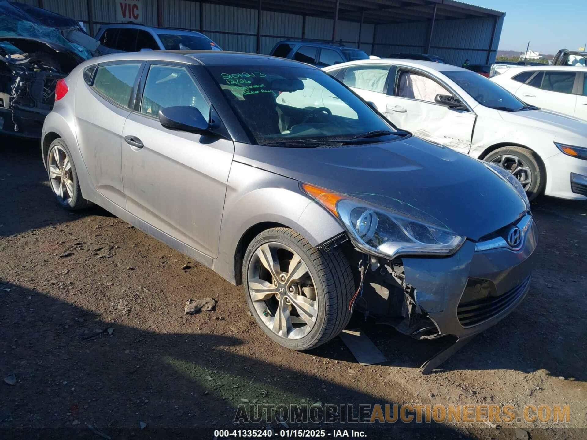 KMHTC6ADXHU323934 HYUNDAI VELOSTER 2017