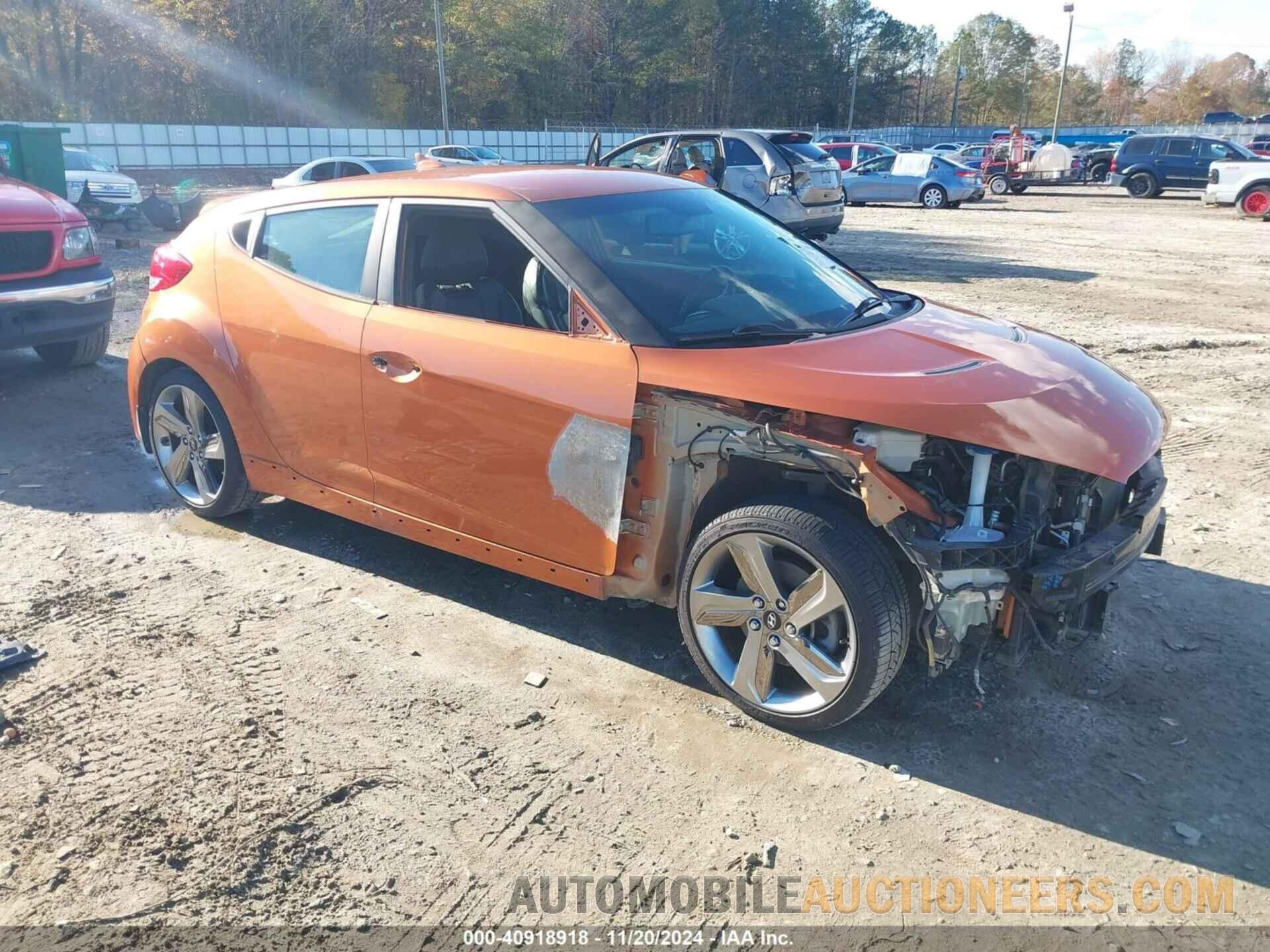 KMHTC6AE0DU180429 HYUNDAI VELOSTER 2013