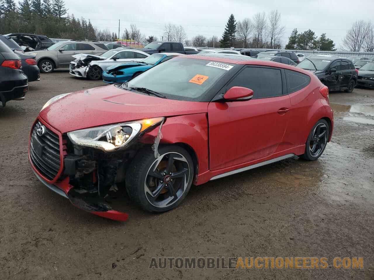 KMHTC6AE0EU196101 HYUNDAI VELOSTER 2014