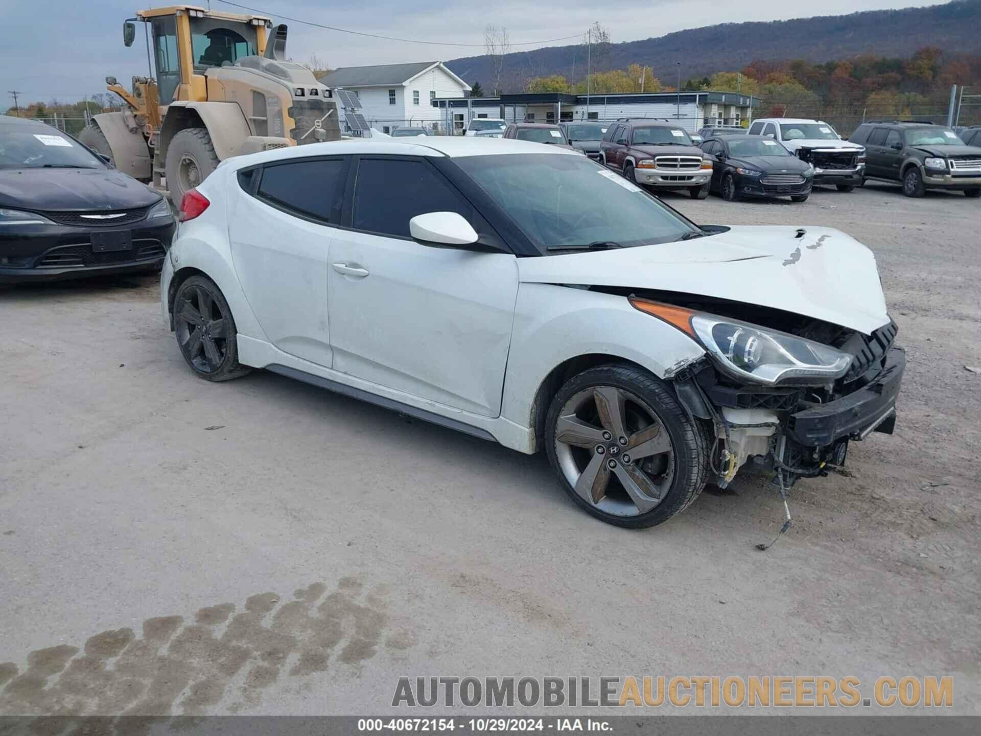 KMHTC6AE0FU222603 HYUNDAI VELOSTER 2015