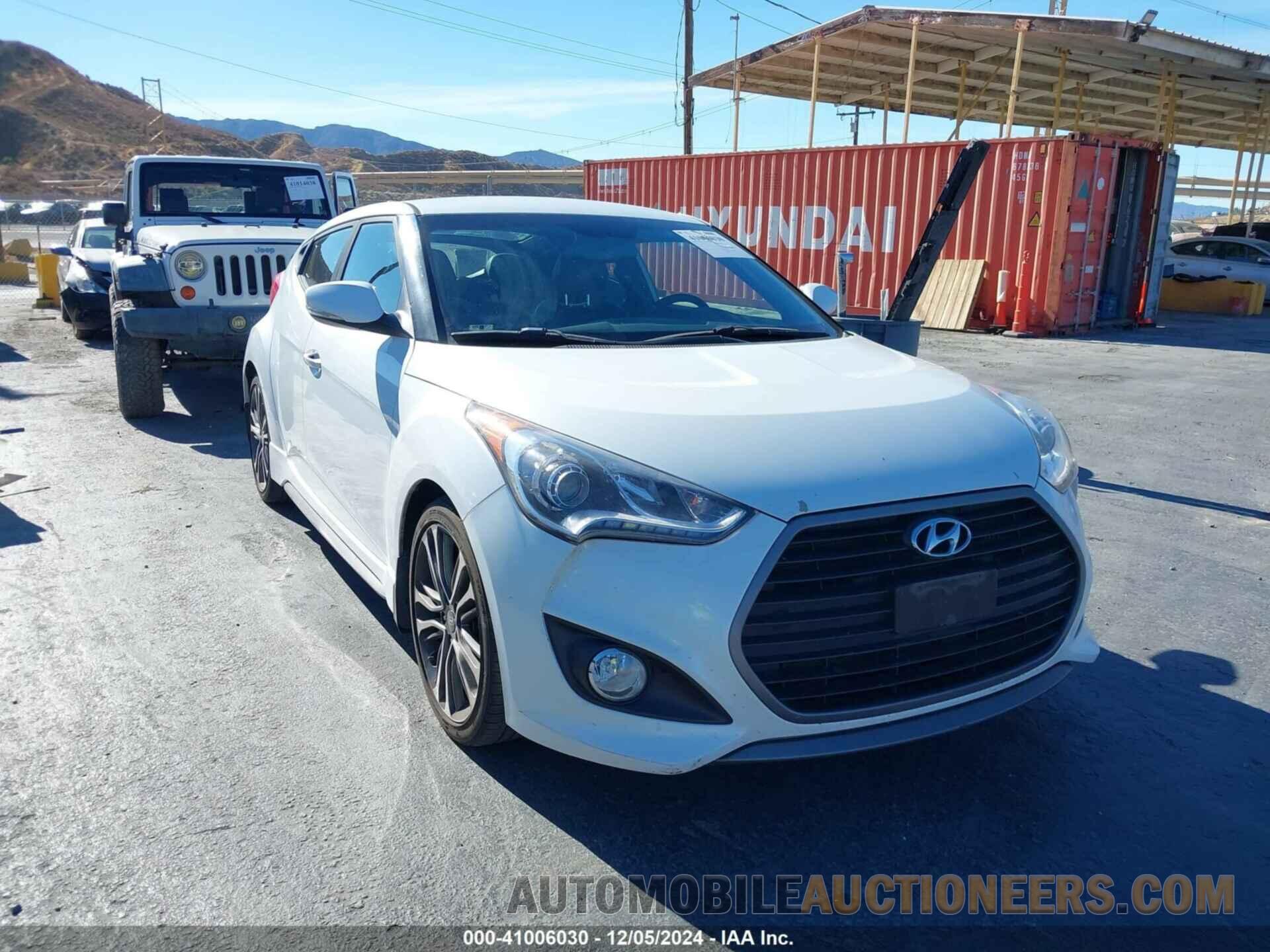 KMHTC6AE0GU295259 HYUNDAI VELOSTER 2016