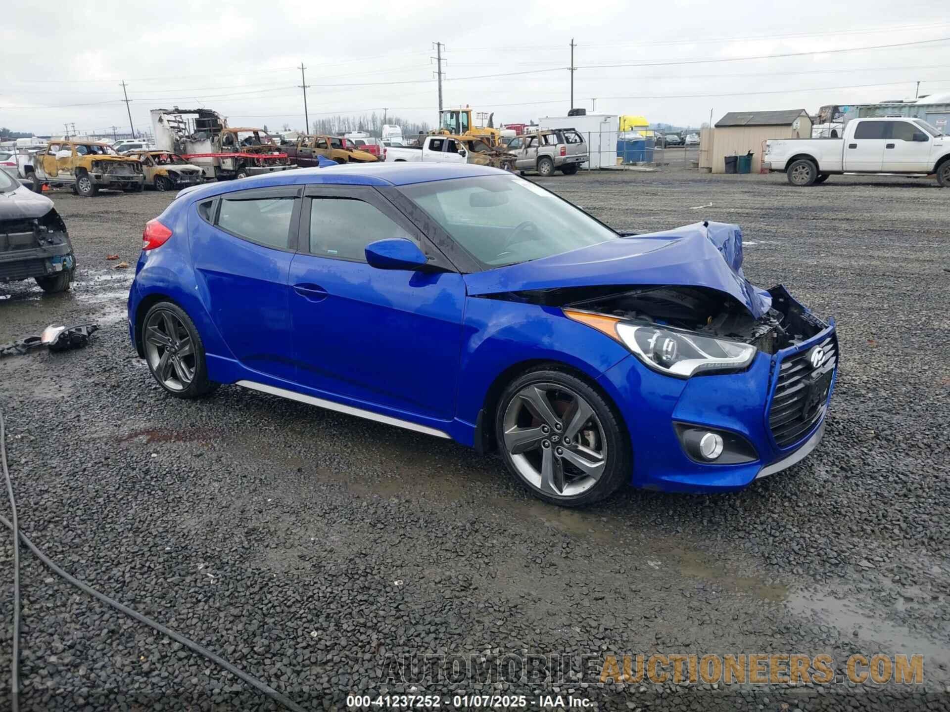 KMHTC6AE1EU202326 HYUNDAI VELOSTER 2014