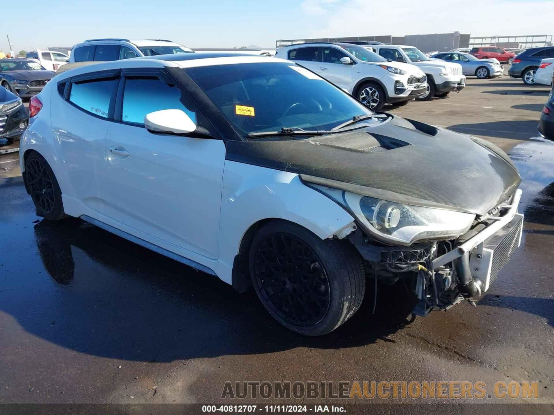 KMHTC6AE1GU249133 HYUNDAI VELOSTER 2016