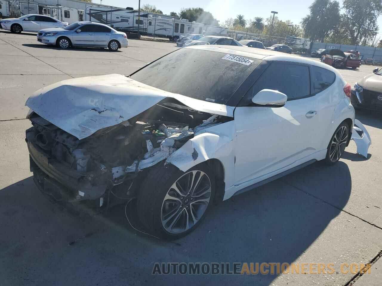 KMHTC6AE1GU271052 HYUNDAI VELOSTER 2016