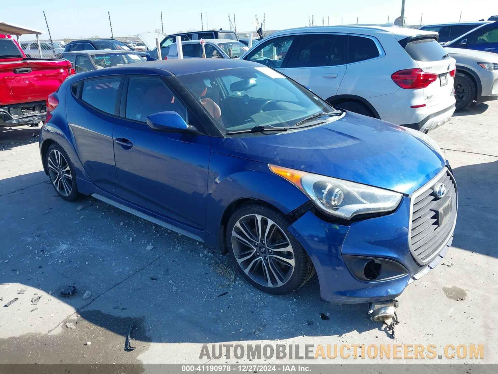 KMHTC6AE1GU281967 HYUNDAI VELOSTER 2016