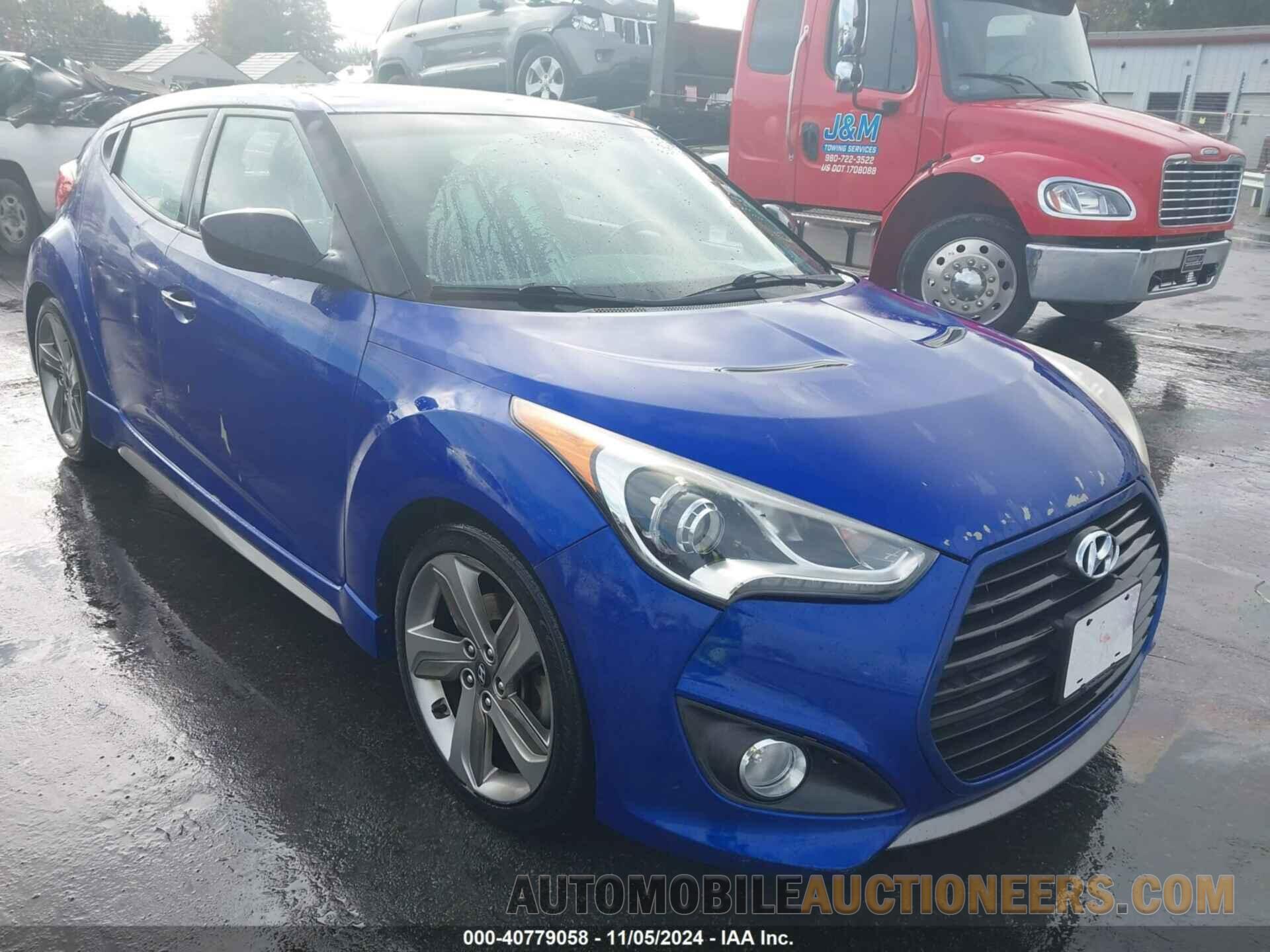 KMHTC6AE2DU173708 HYUNDAI VELOSTER 2013