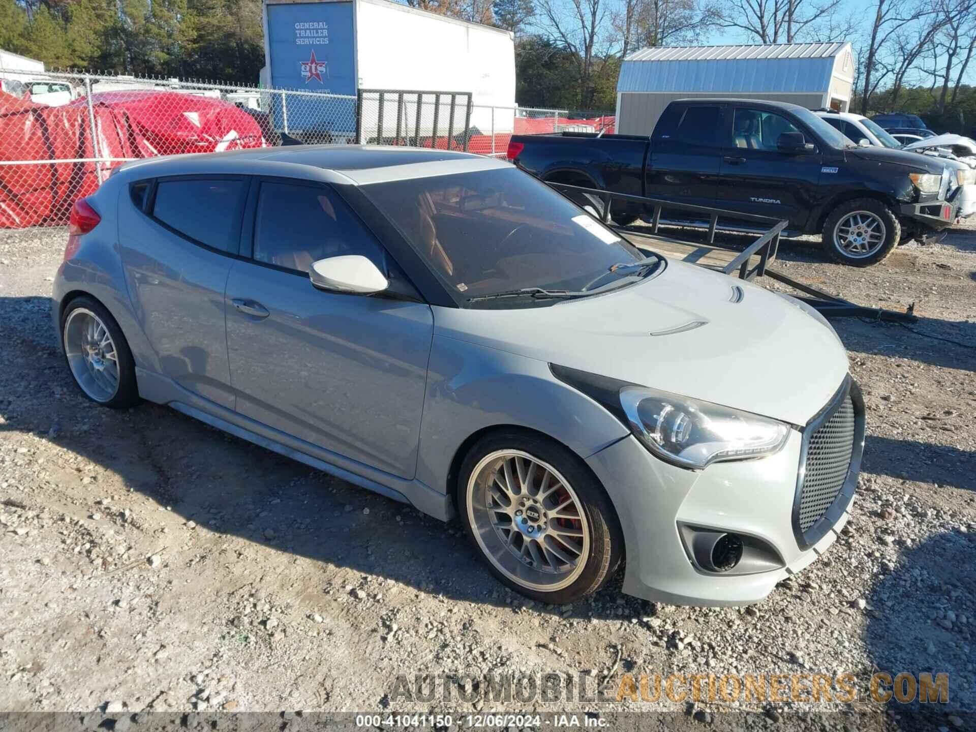 KMHTC6AE2DU180271 HYUNDAI VELOSTER 2013