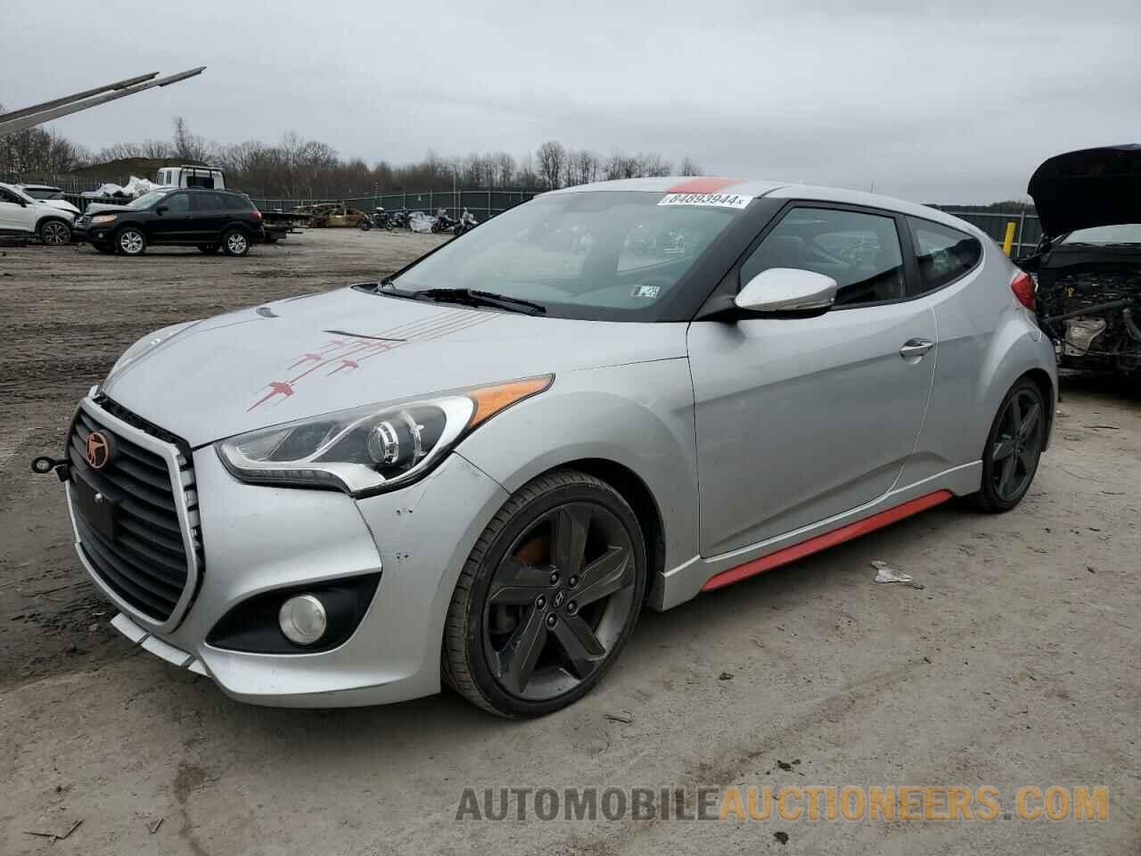 KMHTC6AE2EU201573 HYUNDAI VELOSTER 2014