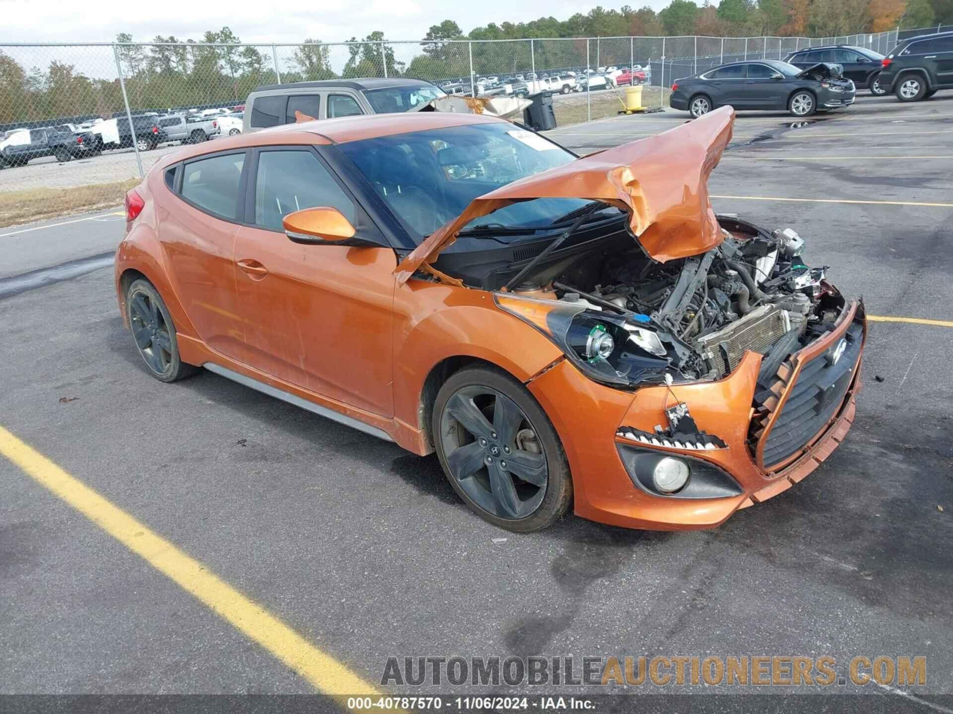 KMHTC6AE2EU206949 HYUNDAI VELOSTER 2014