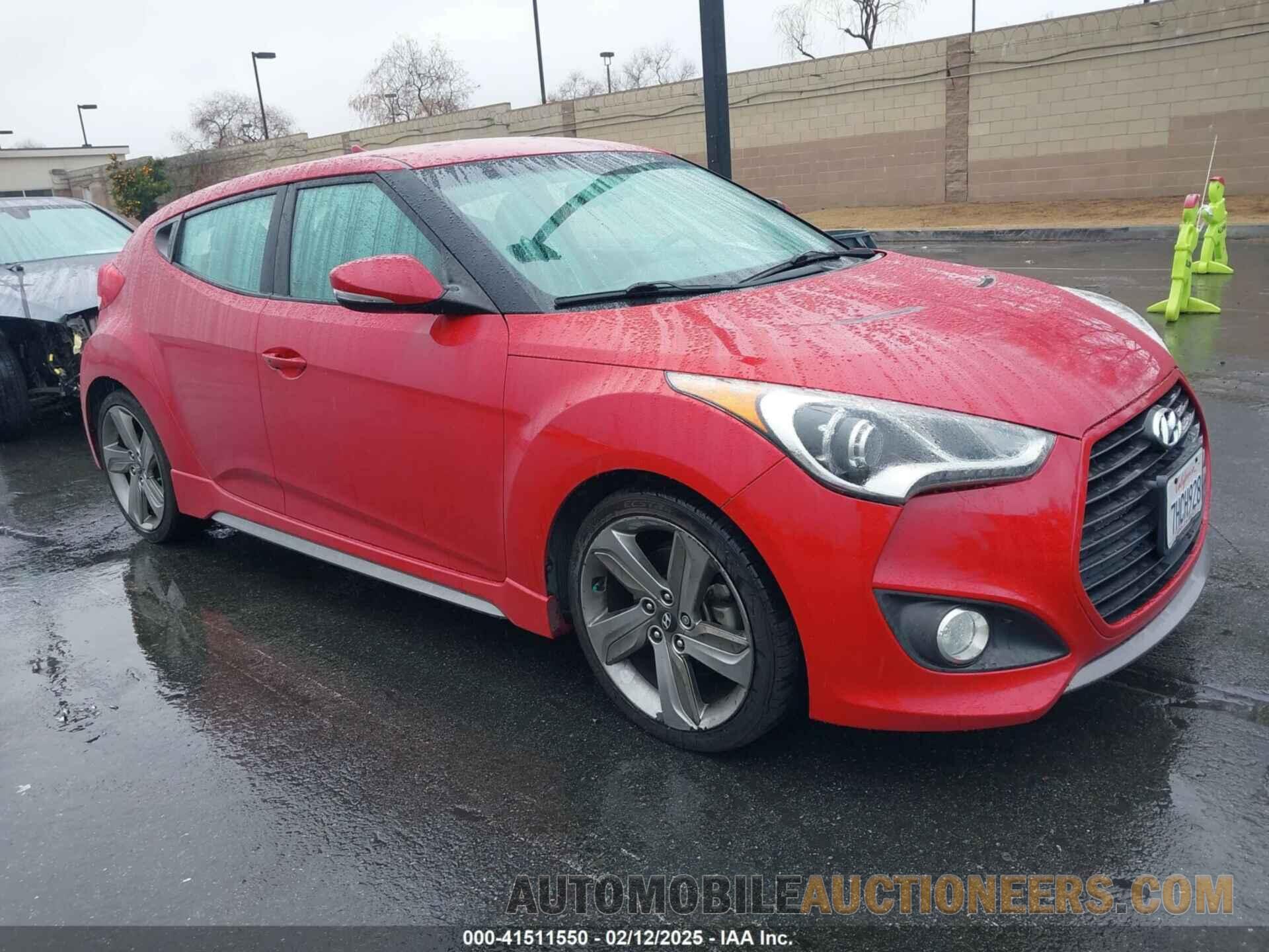 KMHTC6AE2FU222697 HYUNDAI VELOSTER 2015