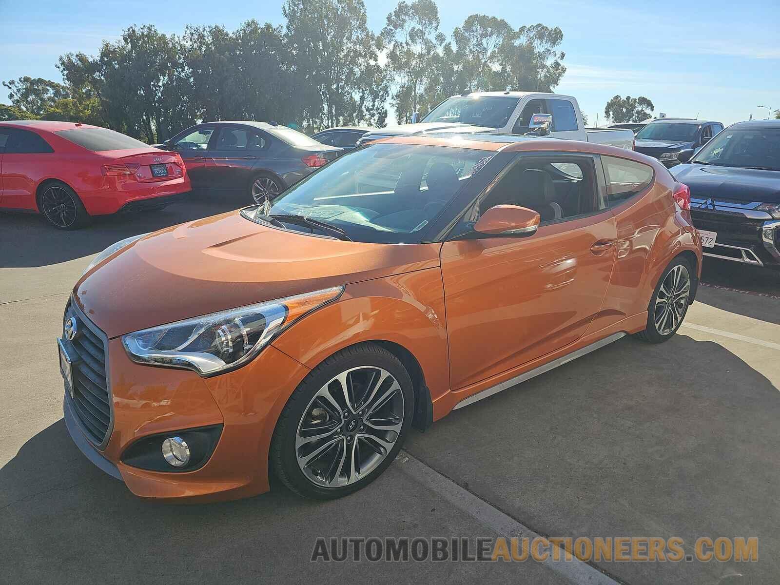 KMHTC6AE2GU300185 Hyundai Veloster 2016