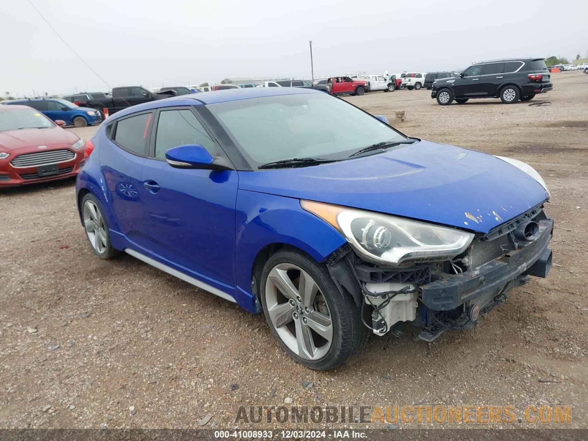 KMHTC6AE3DU137025 HYUNDAI VELOSTER 2013