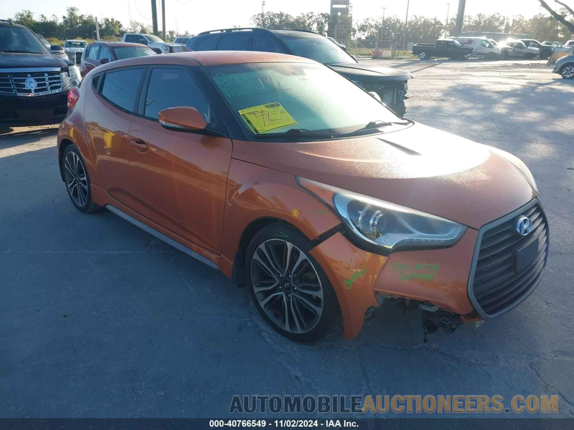 KMHTC6AE3GU277502 HYUNDAI VELOSTER 2016