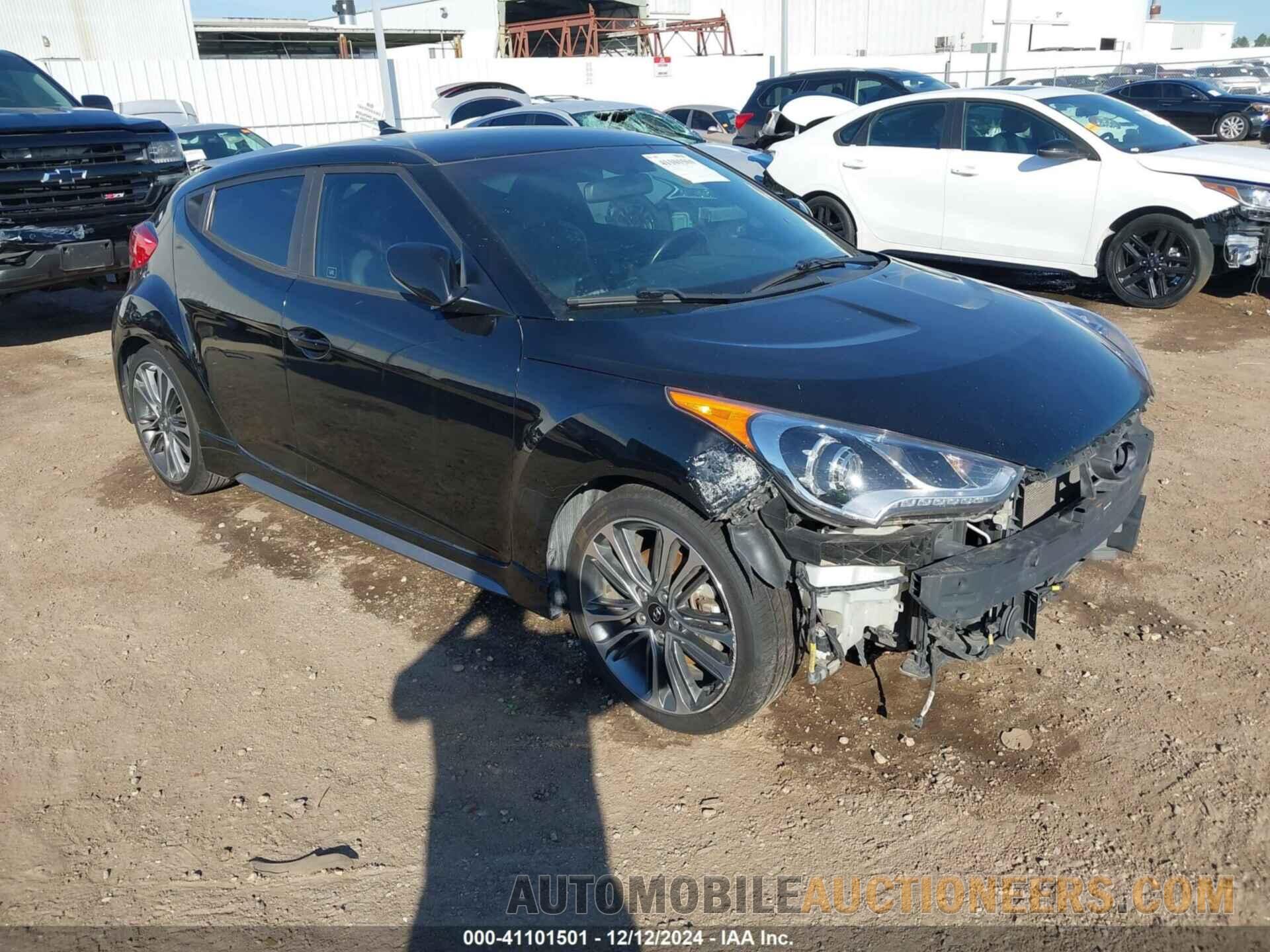 KMHTC6AE3HU312847 HYUNDAI VELOSTER 2017