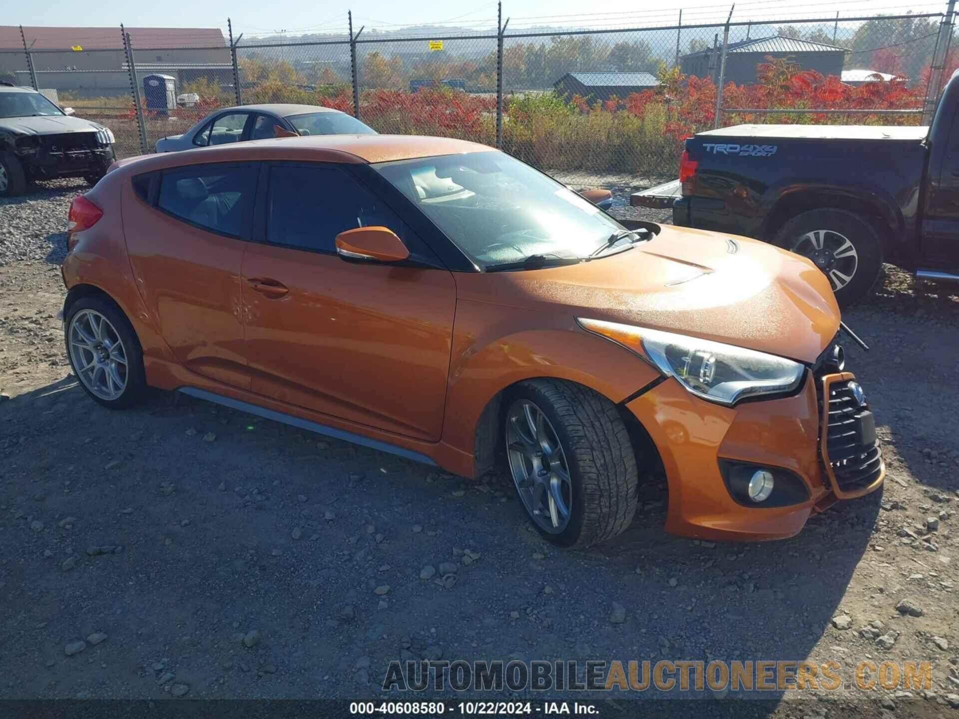 KMHTC6AE4FU216240 HYUNDAI VELOSTER 2015