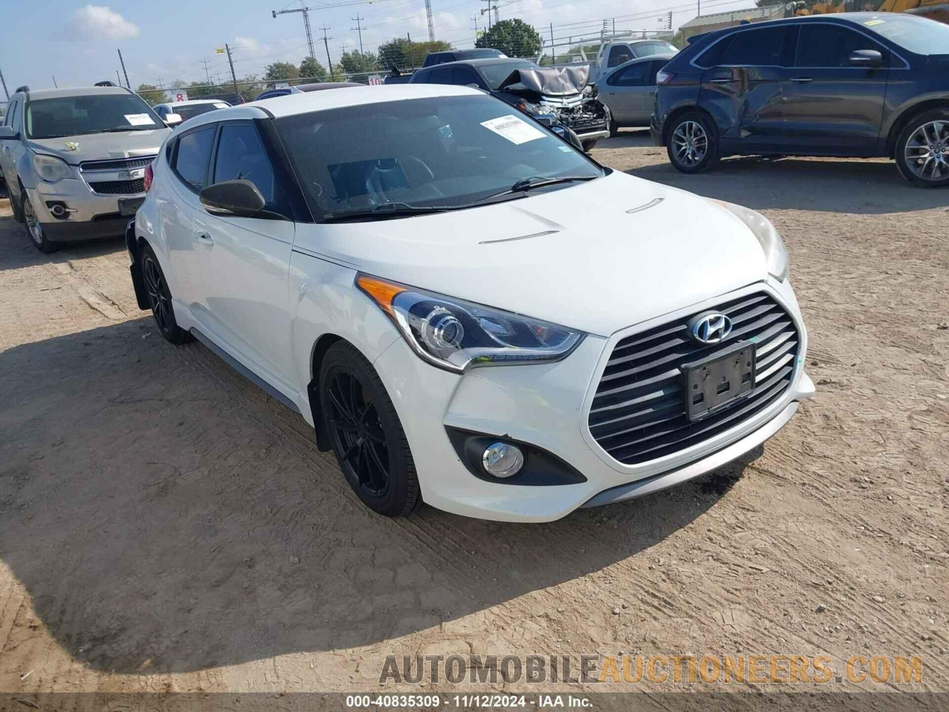 KMHTC6AE4FU218229 HYUNDAI VELOSTER 2015