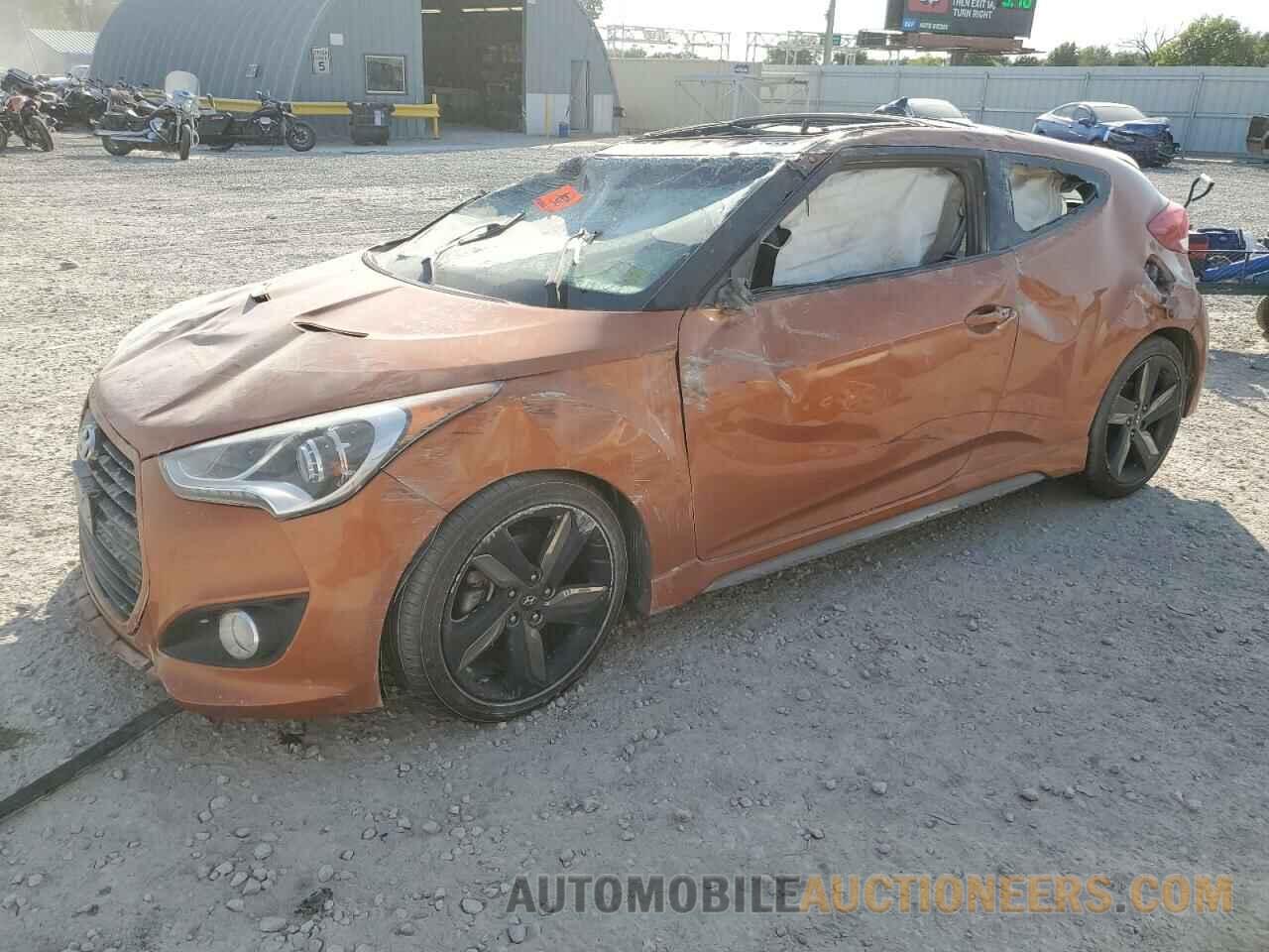 KMHTC6AE4FU232597 HYUNDAI VELOSTER 2015