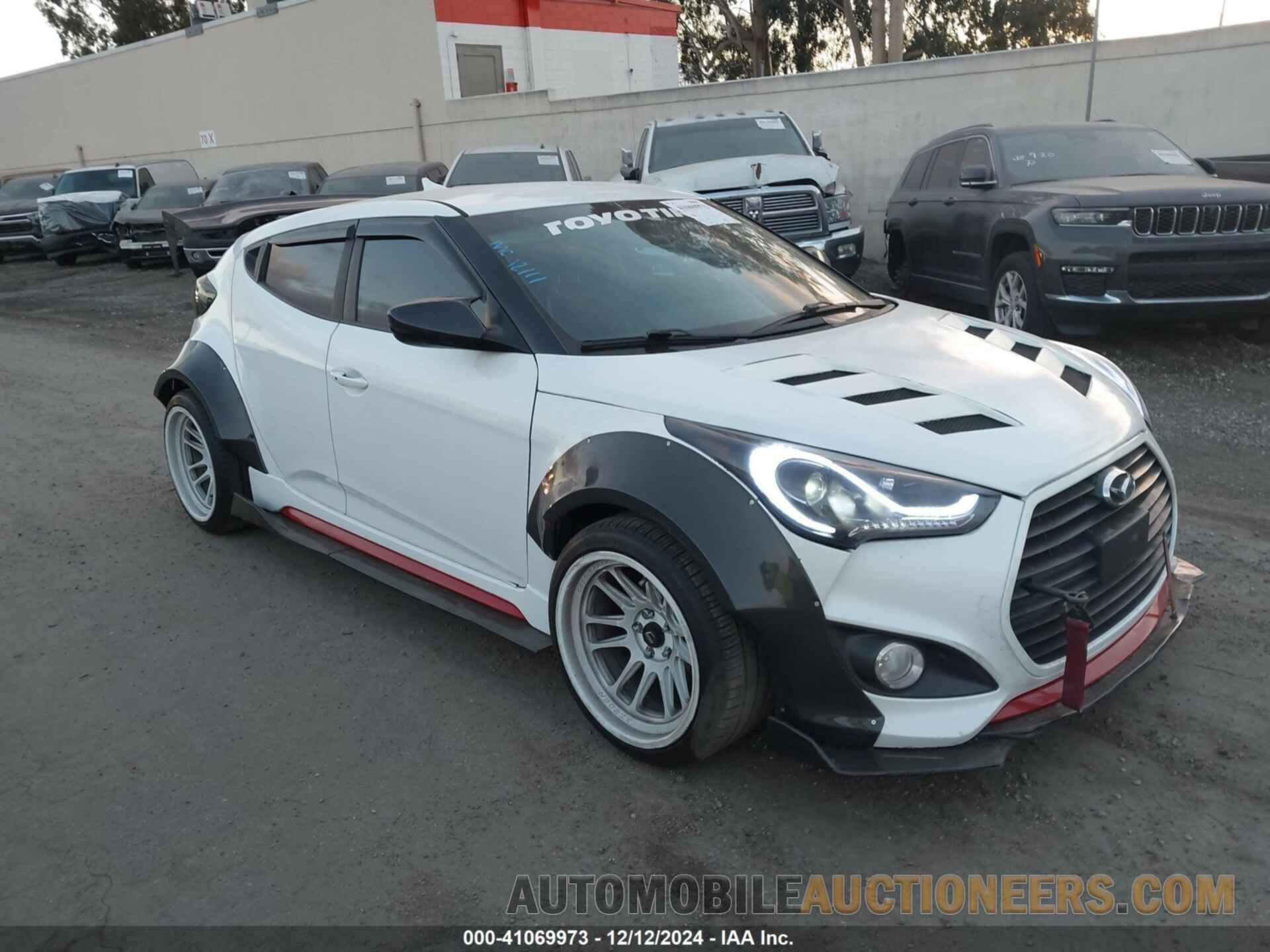 KMHTC6AE4FU238299 HYUNDAI VELOSTER 2015