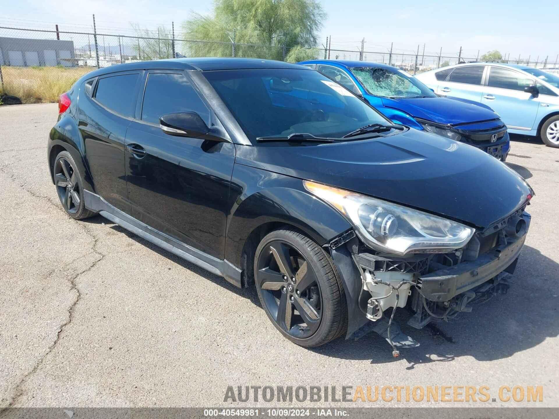 KMHTC6AE5DU119982 HYUNDAI VELOSTER 2013