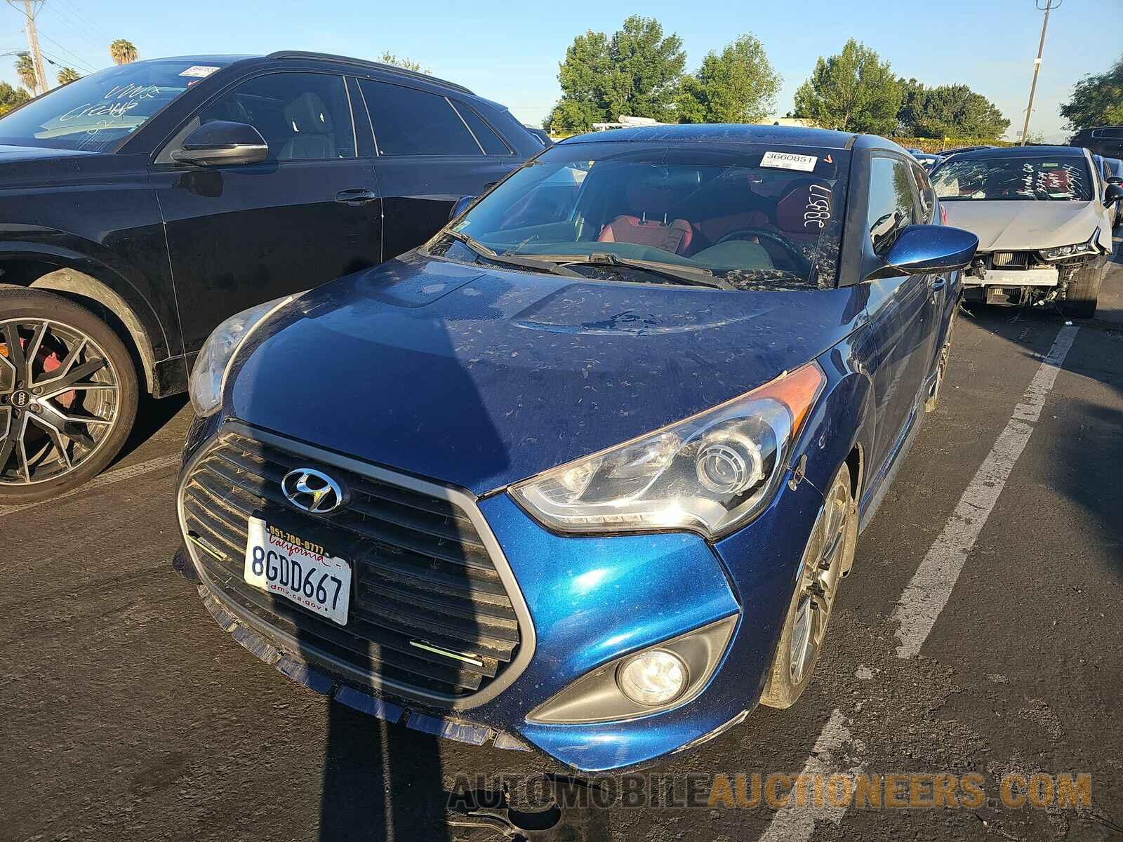 KMHTC6AE5GU288517 Hyundai Veloster 2016