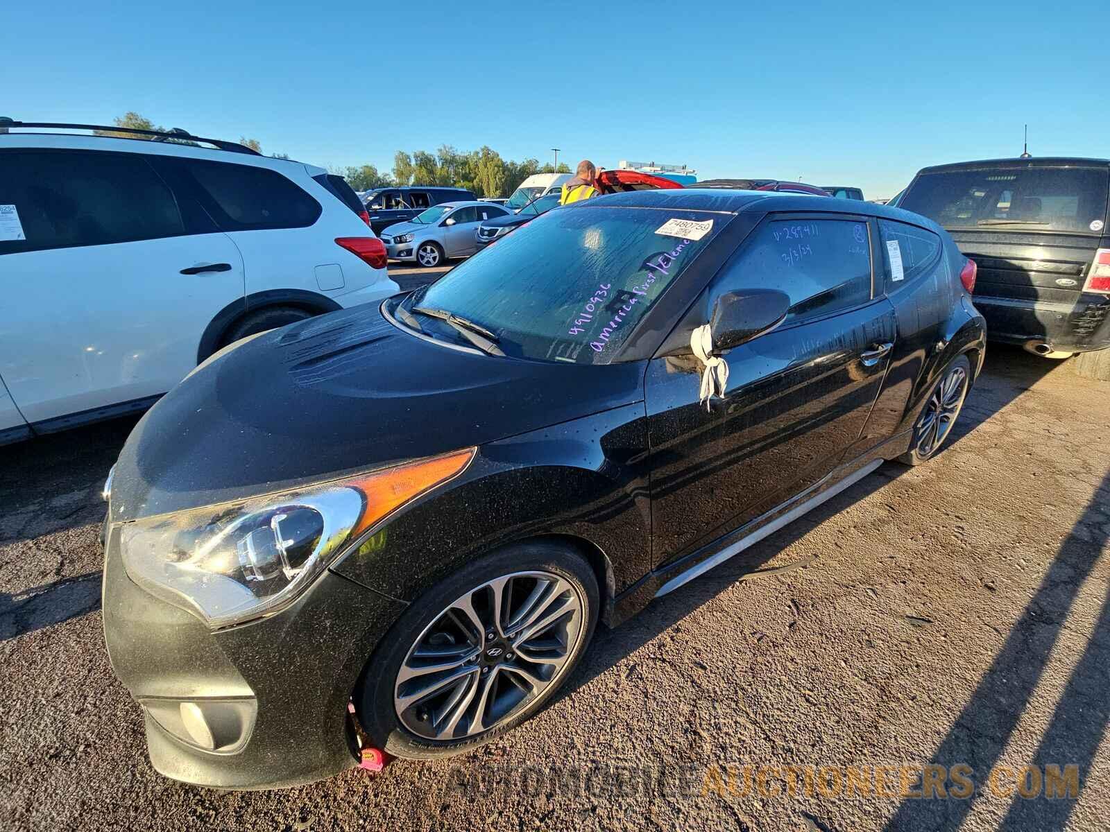 KMHTC6AE5GU289411 Hyundai Veloster 2016