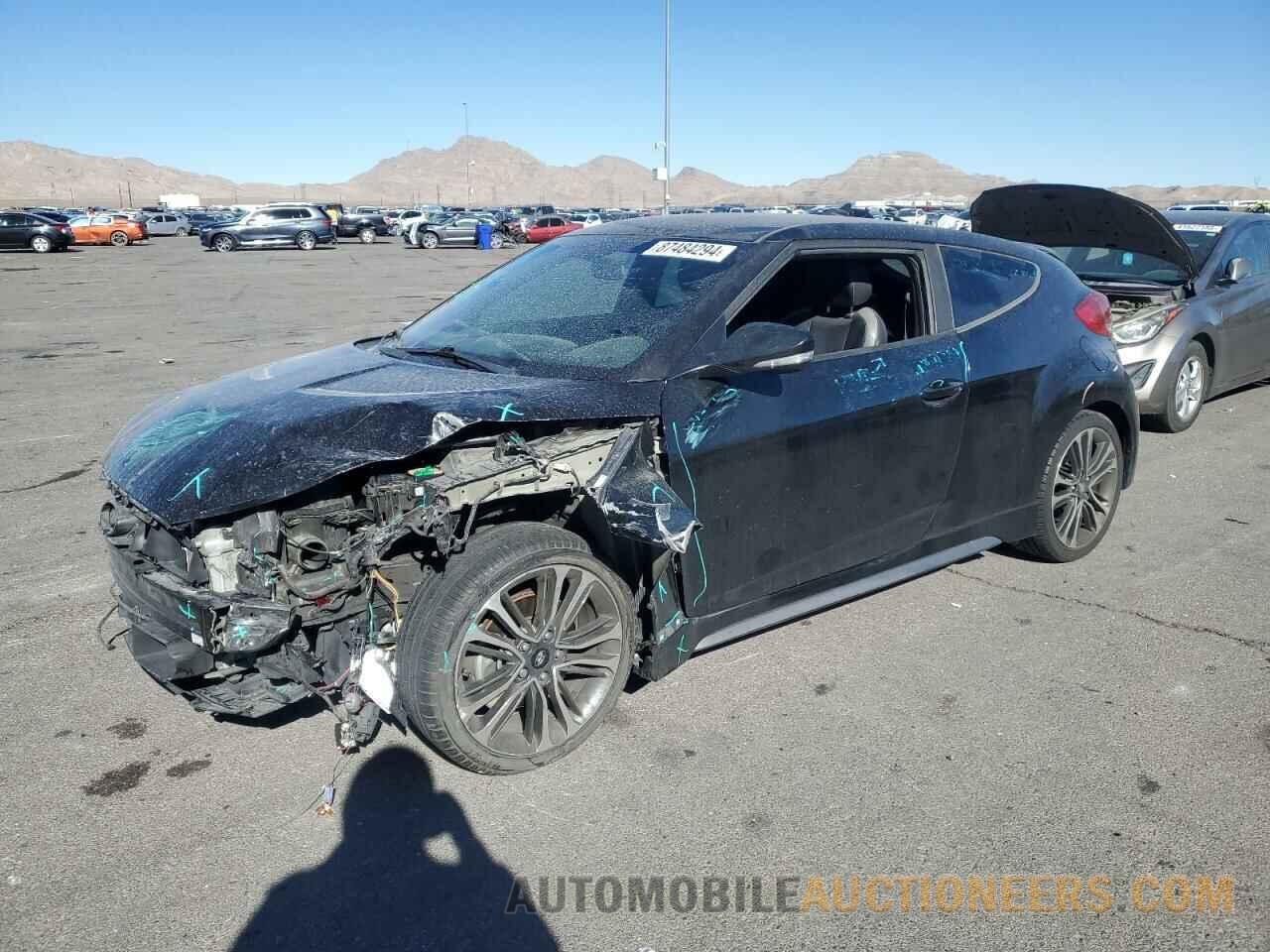 KMHTC6AE5HU313546 HYUNDAI VELOSTER 2017