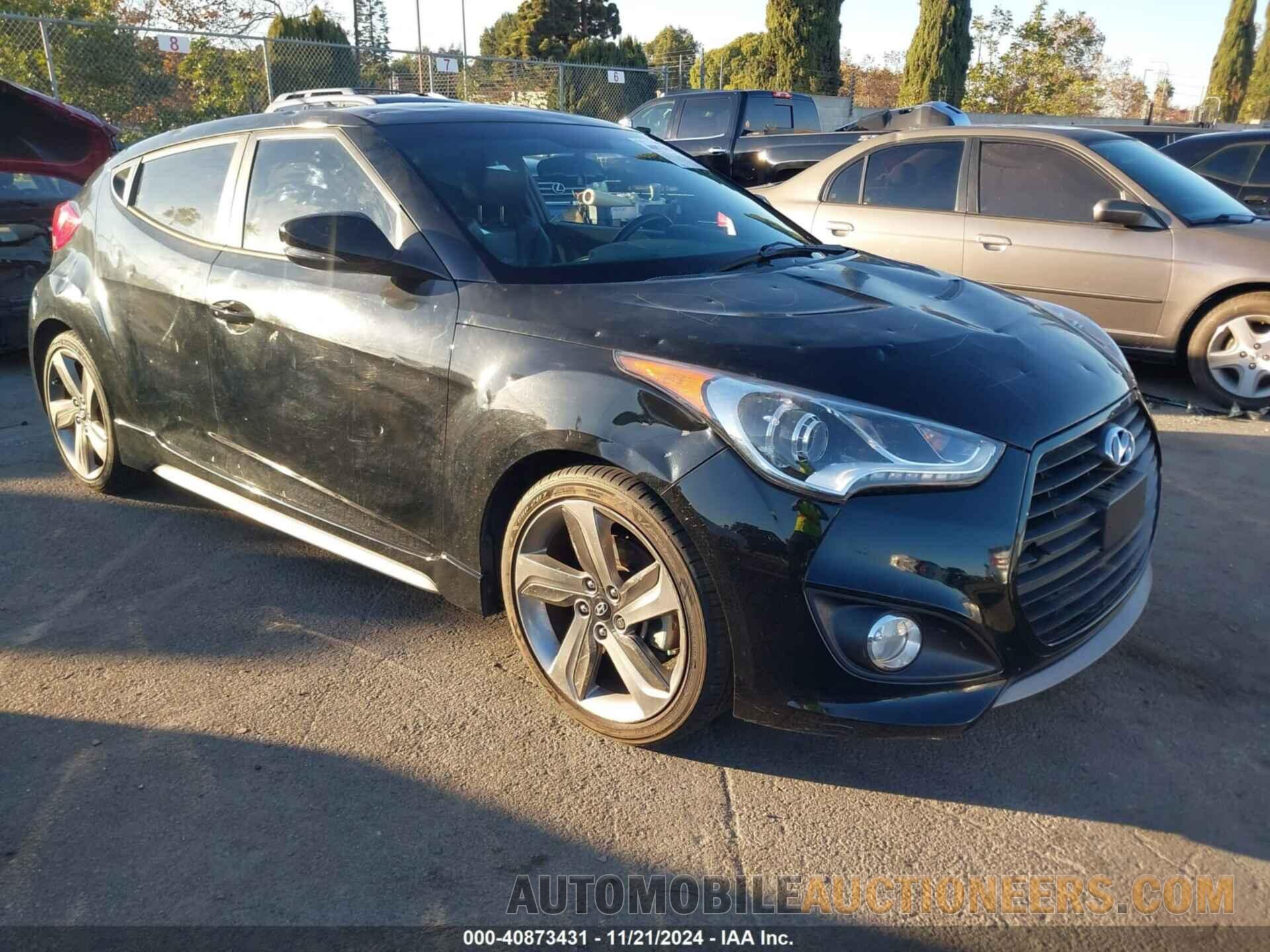 KMHTC6AE6FU231824 HYUNDAI VELOSTER 2015