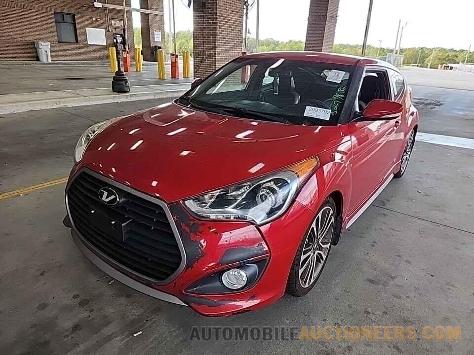 KMHTC6AE6GU279891 Hyundai Veloster 2016