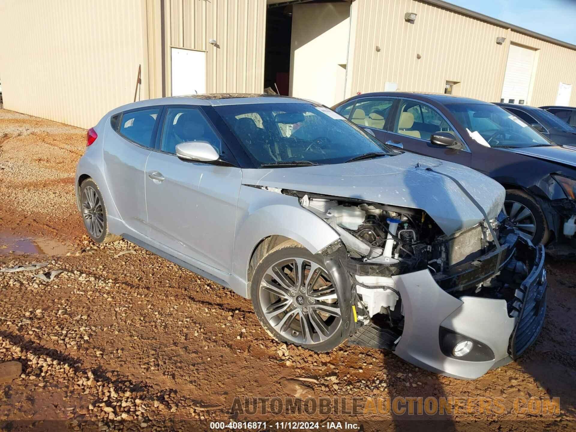 KMHTC6AE6GU282709 HYUNDAI VELOSTER 2016