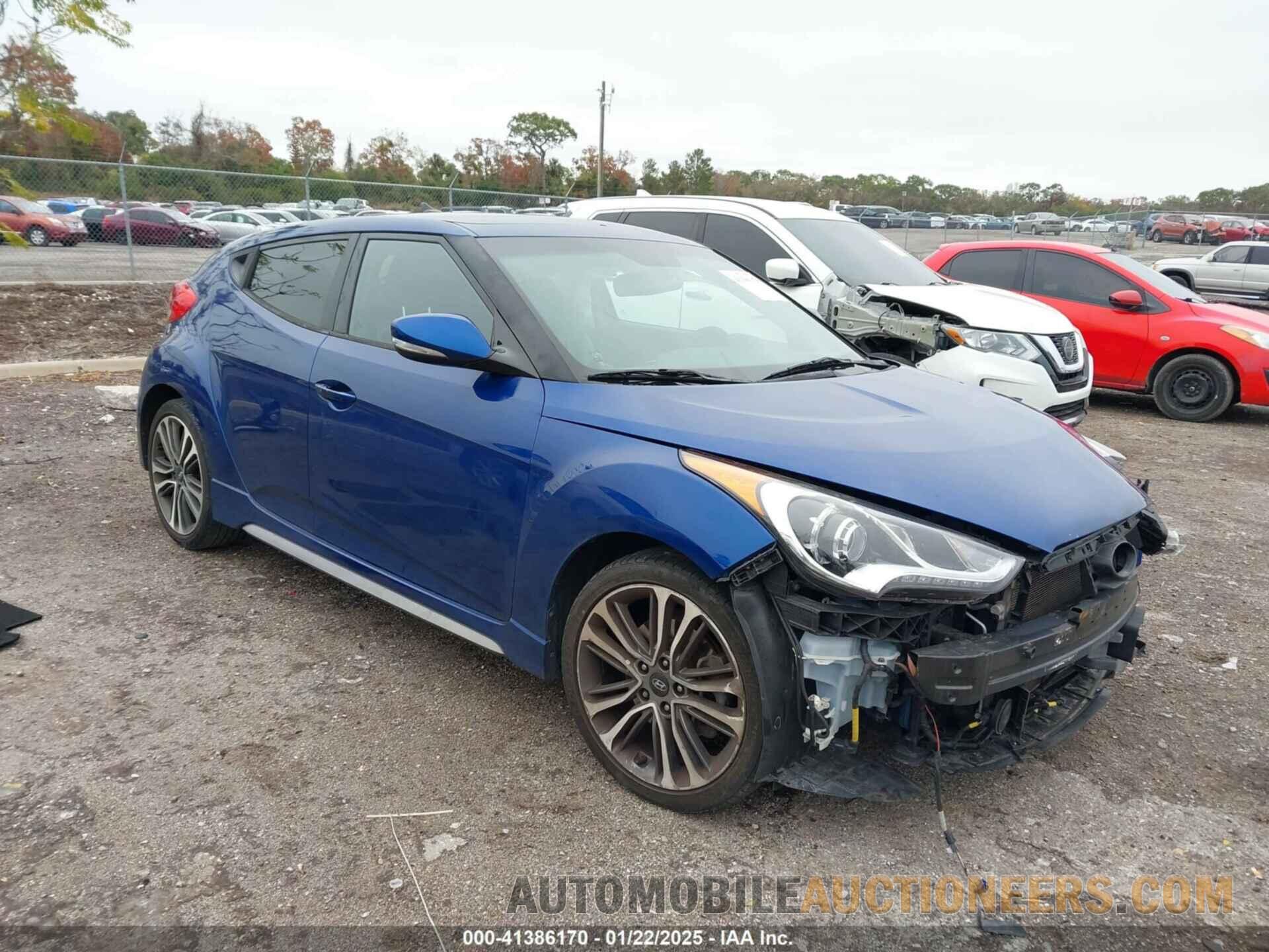 KMHTC6AE6GU285609 HYUNDAI VELOSTER 2016