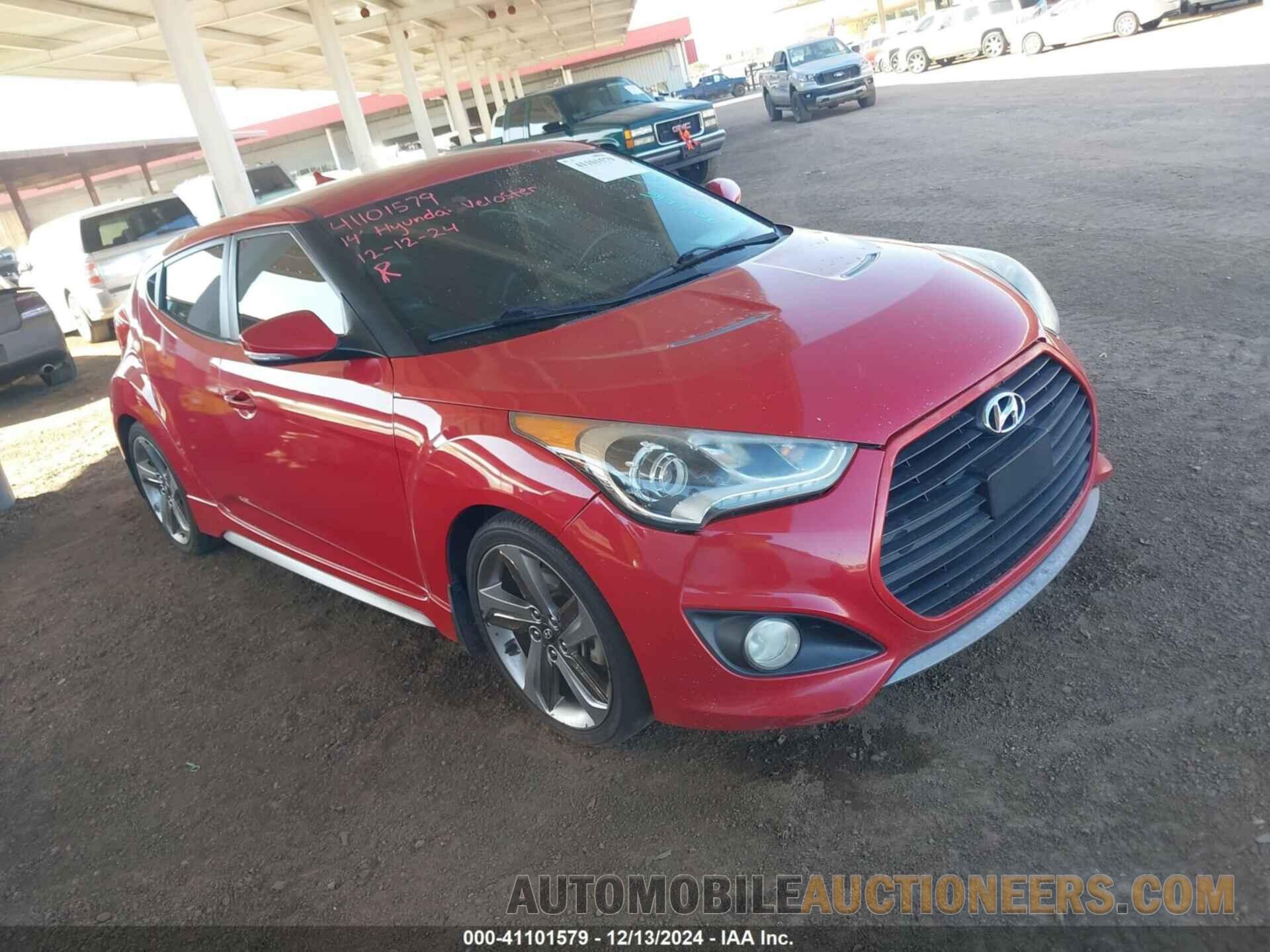 KMHTC6AE7EU192952 HYUNDAI VELOSTER 2014