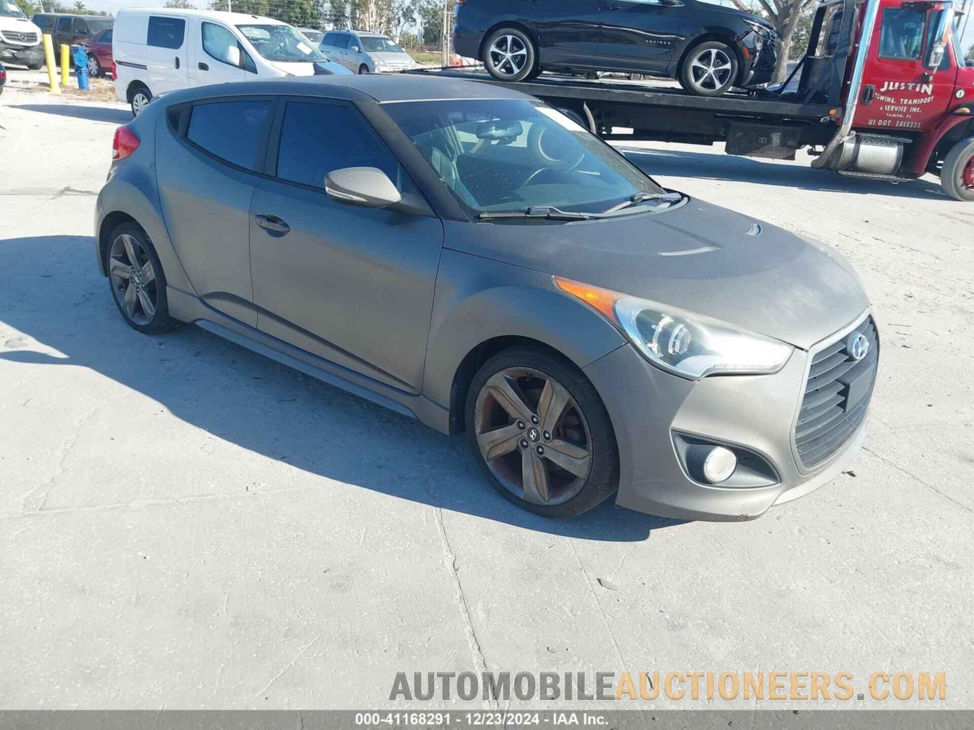 KMHTC6AE7EU201827 HYUNDAI VELOSTER 2014