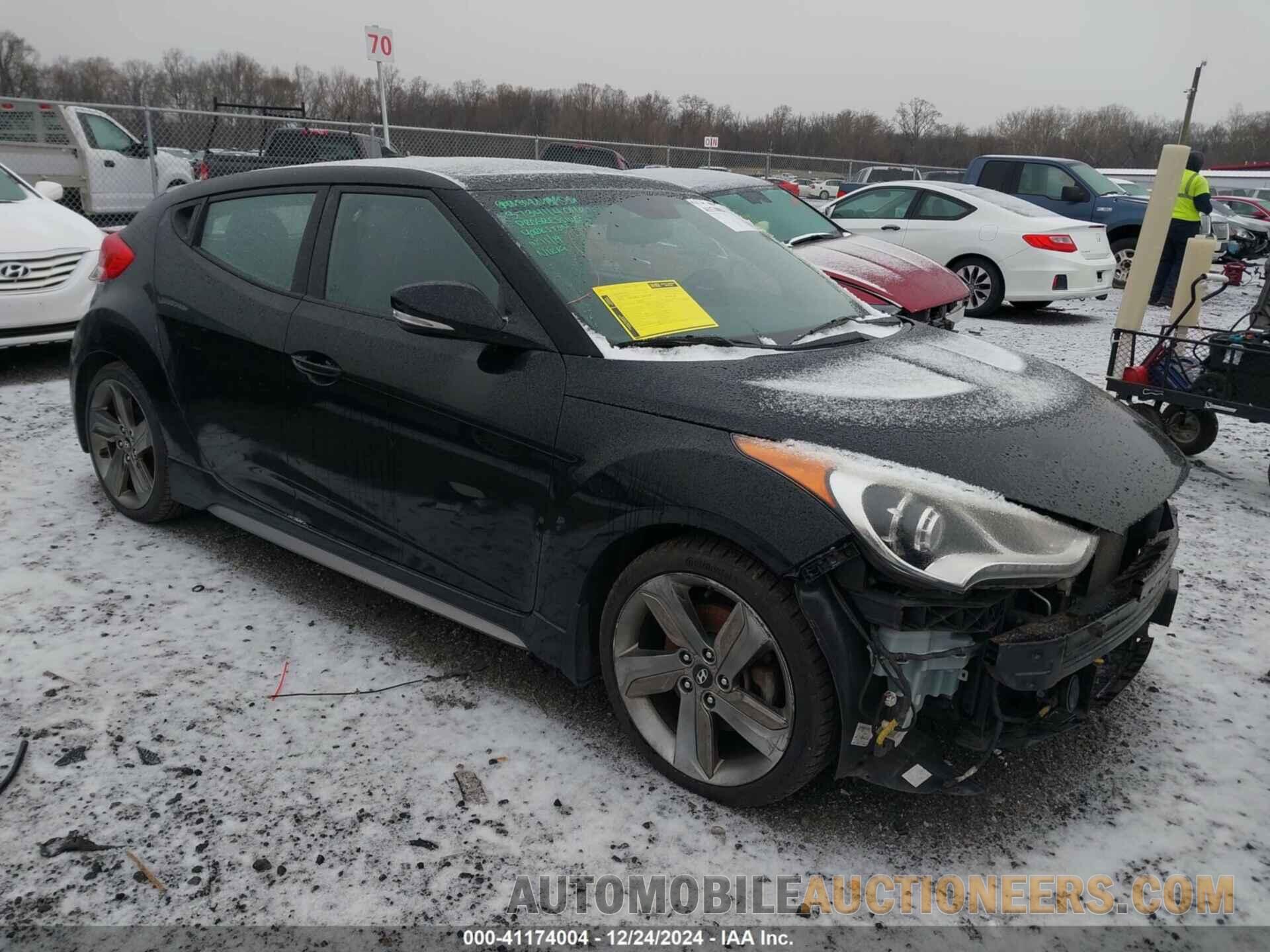 KMHTC6AE7EU207871 HYUNDAI VELOSTER 2014