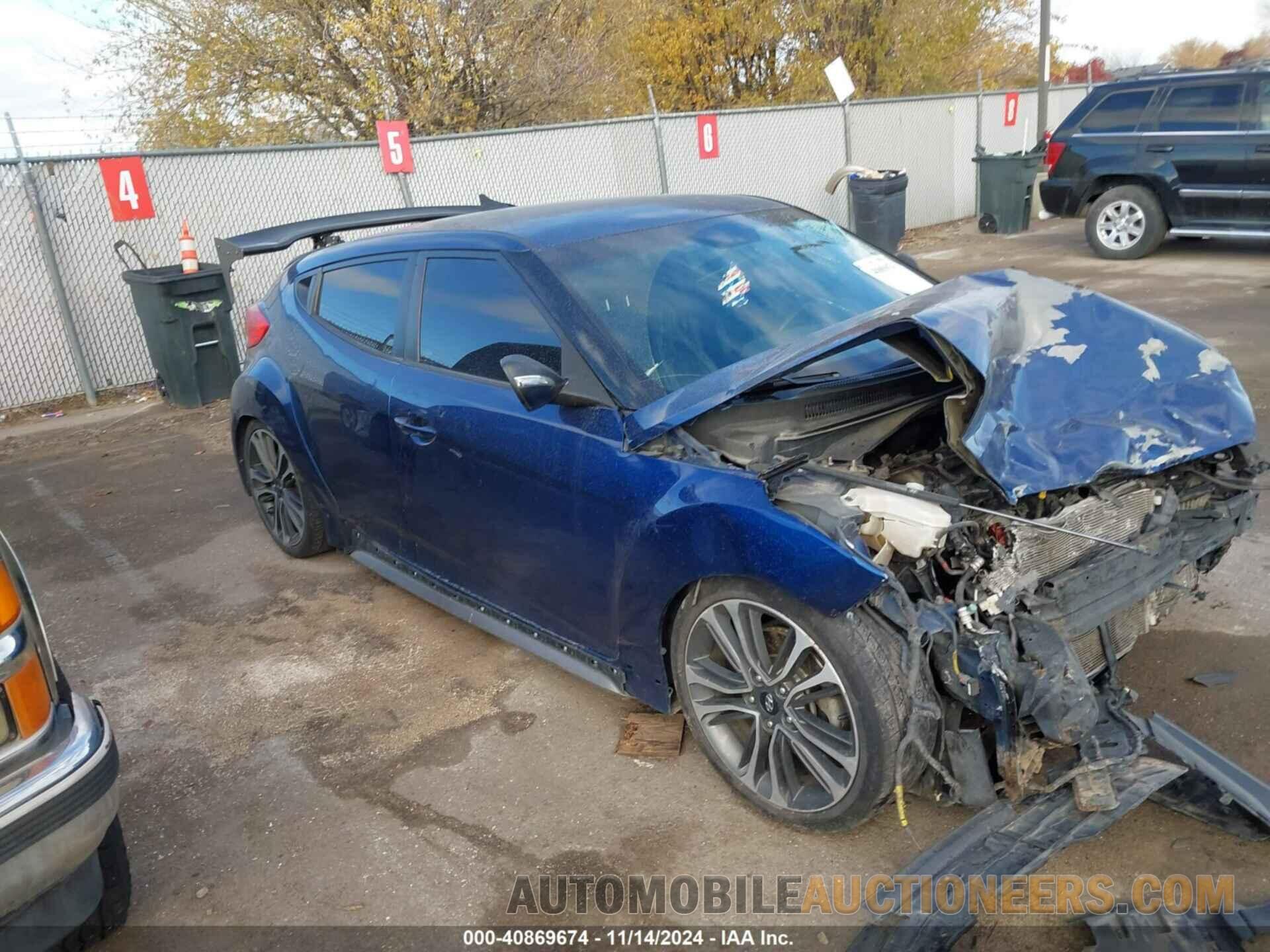 KMHTC6AE7GU251520 HYUNDAI VELOSTER 2016